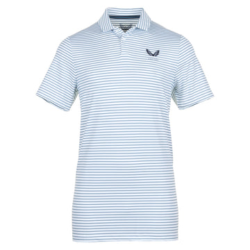 Castore Golf Yarn Dye Stripe Polo Shirt