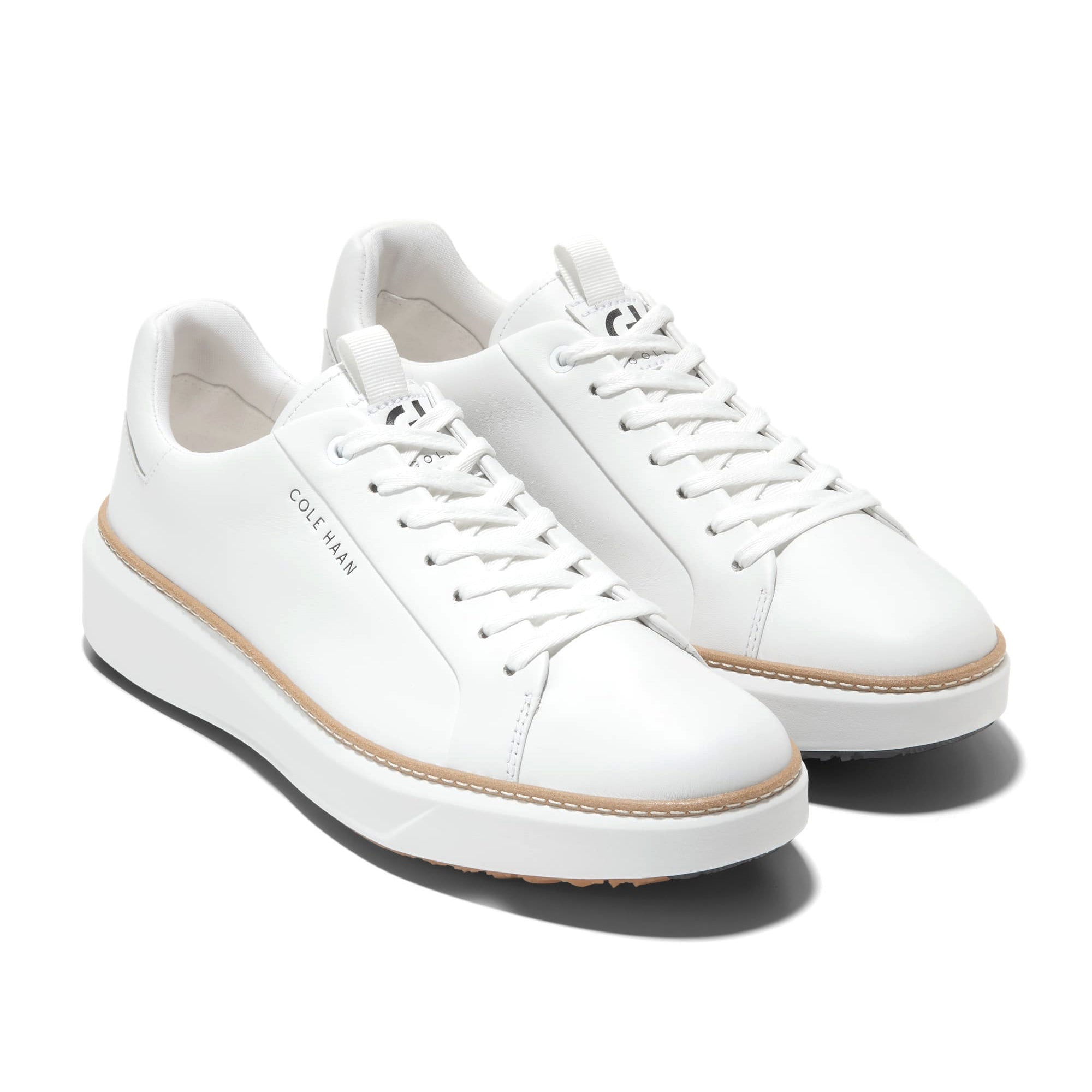 Cole Haan GrandPro Topspin Golf Shoes C38503 Optic White Natural ...