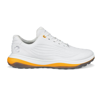 Ecco LT1 Golf Shoes White/Sunrise 56453