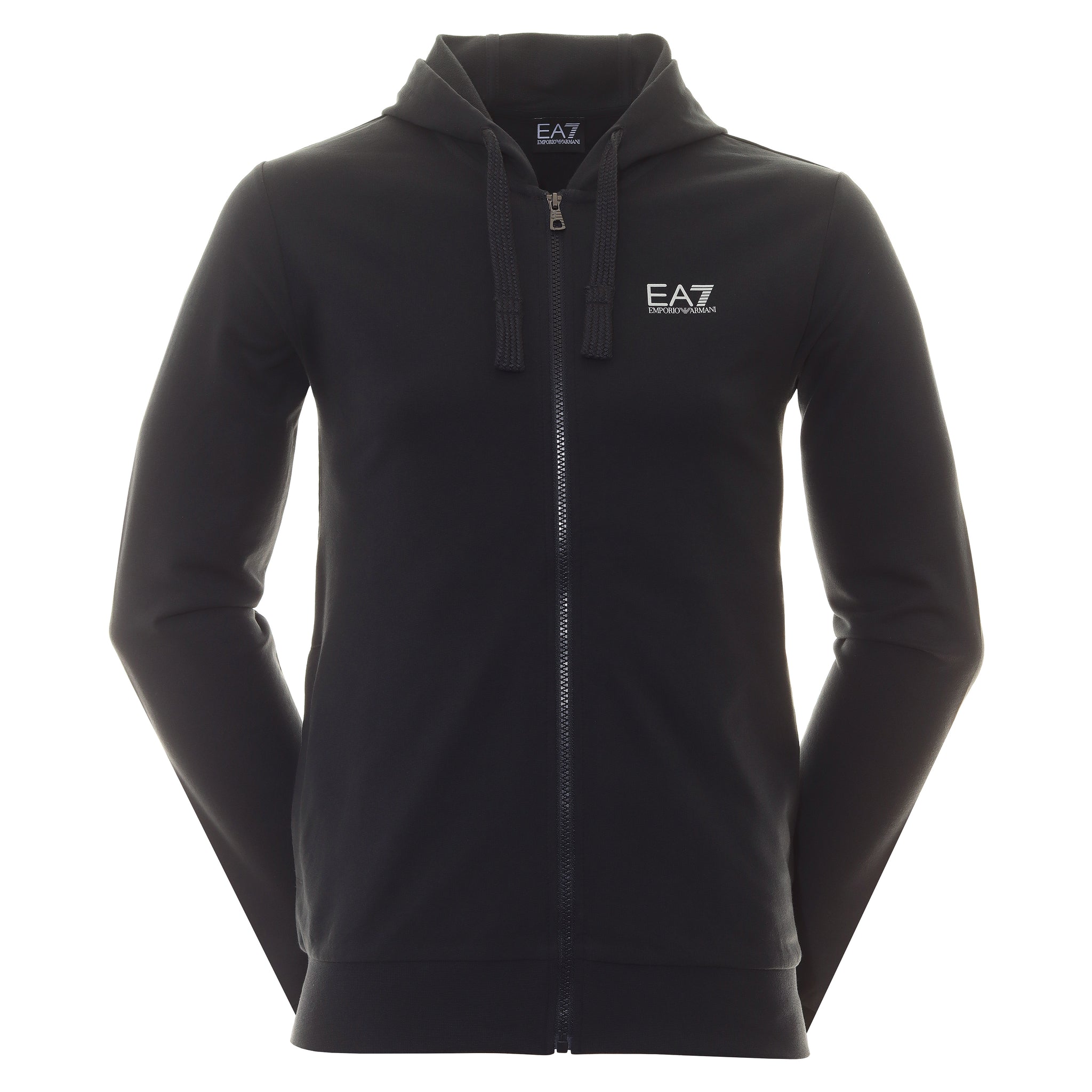 Ea7 hoodie zip hotsell