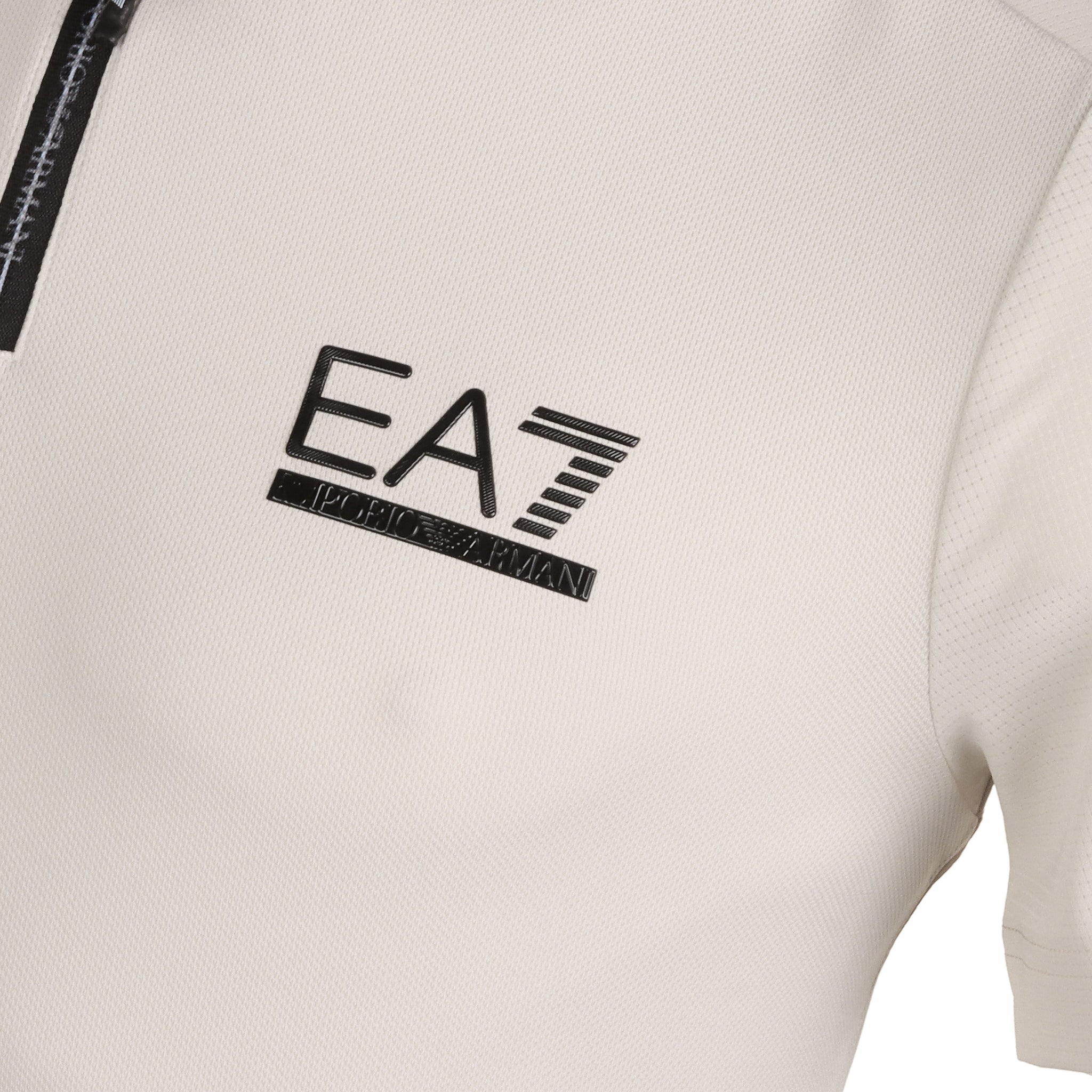 Emporio Armani EA7 Golf Ventus7 Zip Neck Shirt