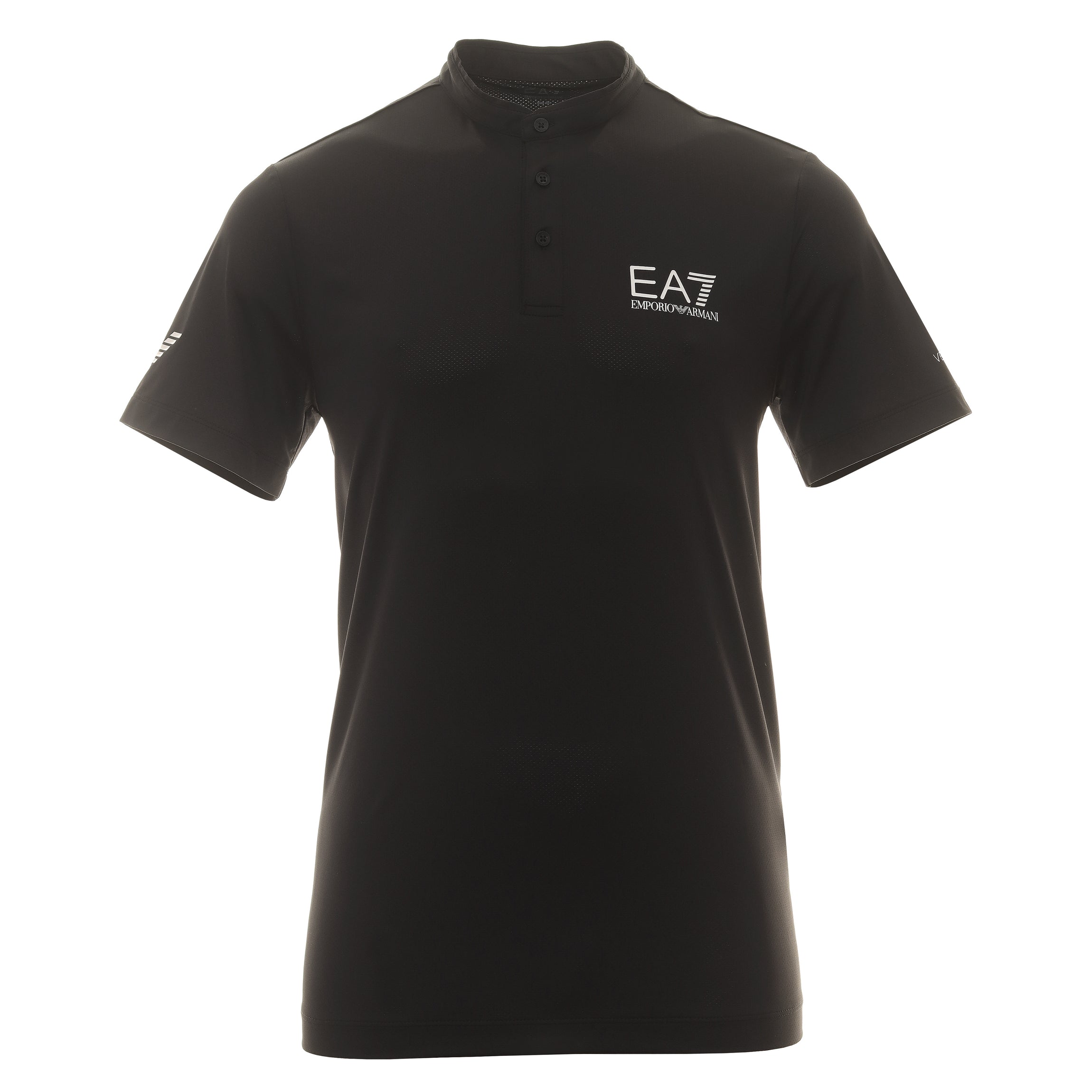 Black Emporio Armani EA7 Short Sleeve Core Polo Shirt - JD Sports