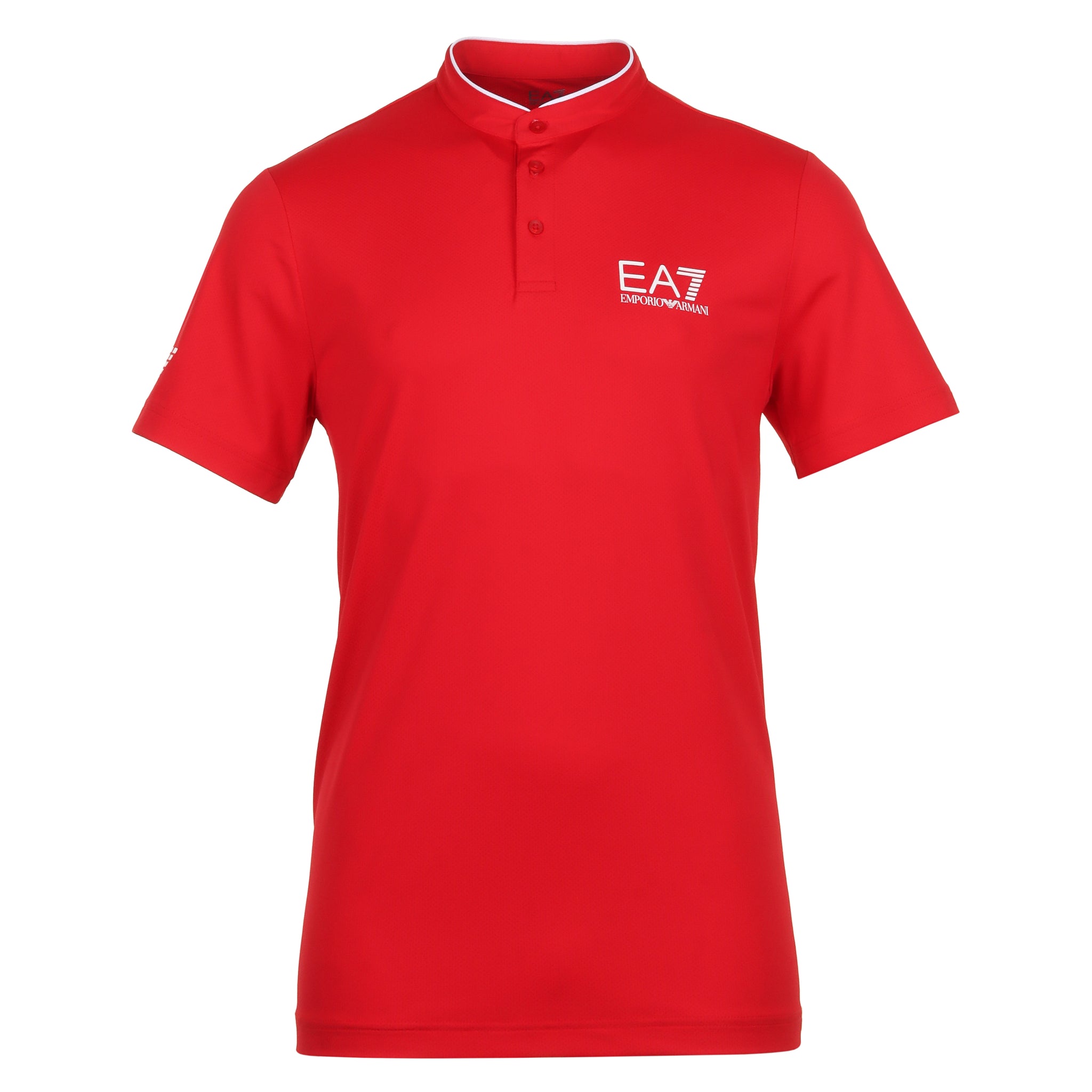 Emporio Armani EA7 Ventus7 Henley Polo Shirt