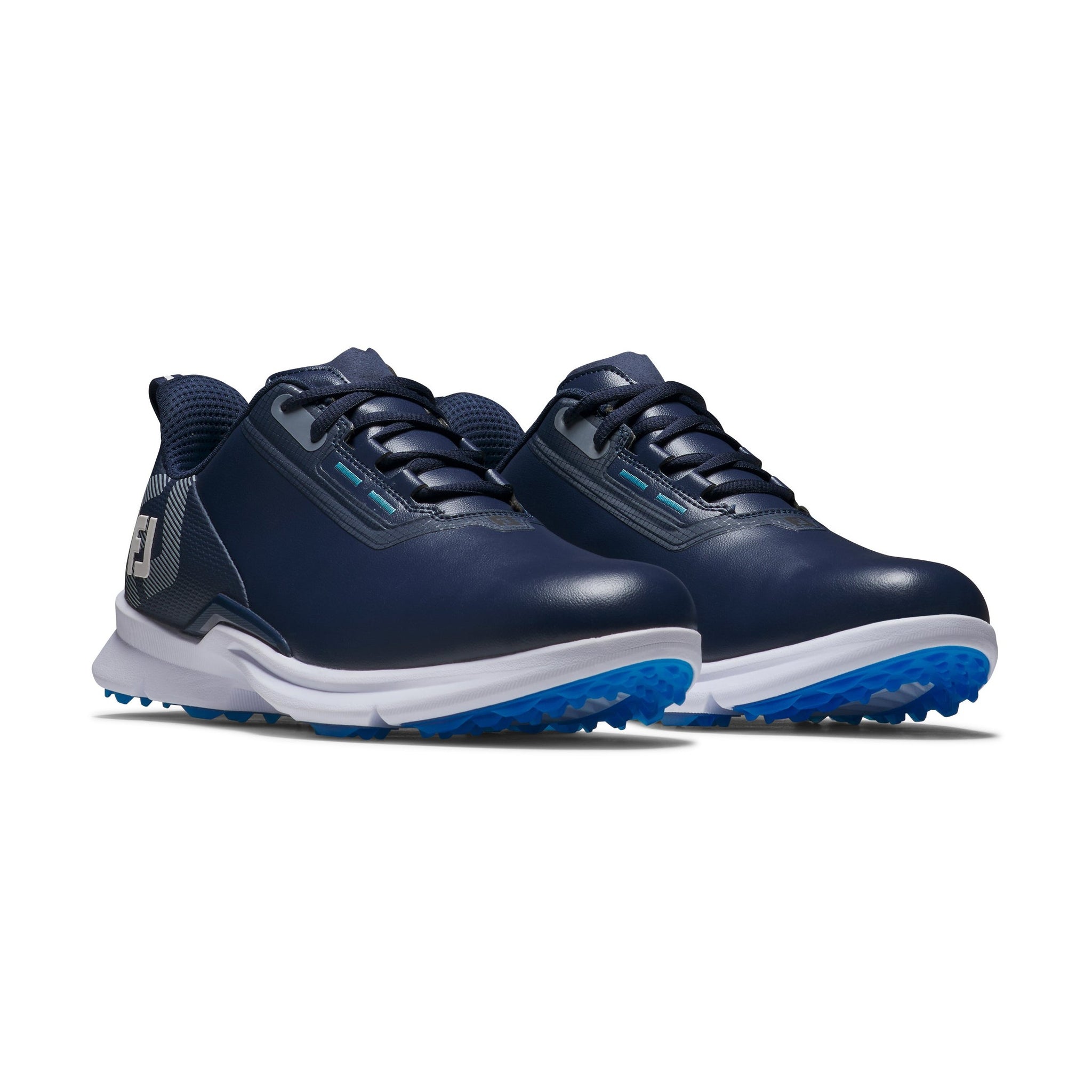 FootJoy FJ Fuel Golf Shoes White/Blue/Navy