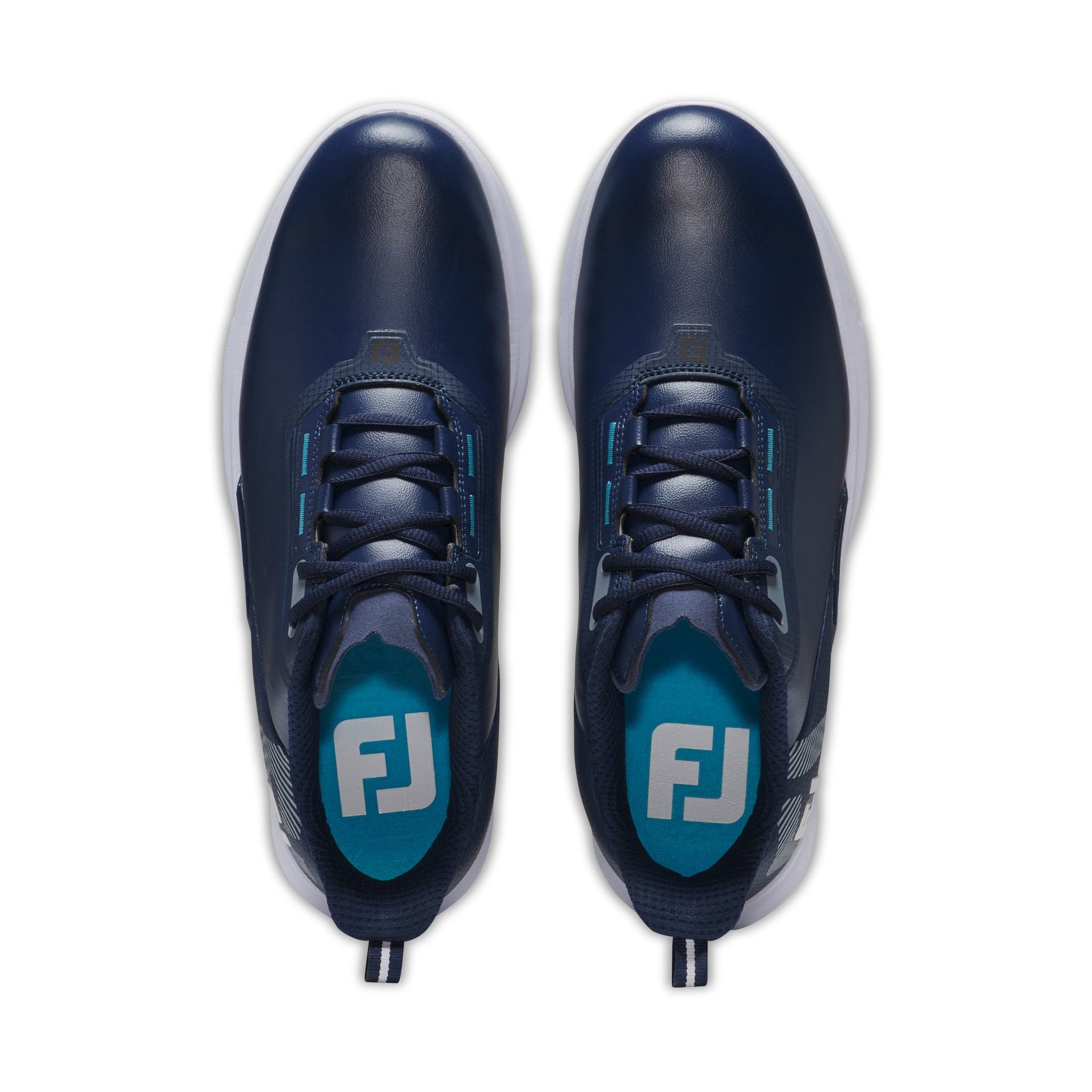 FootJoy FJ Fuel Golf Shoes White/Blue/Navy