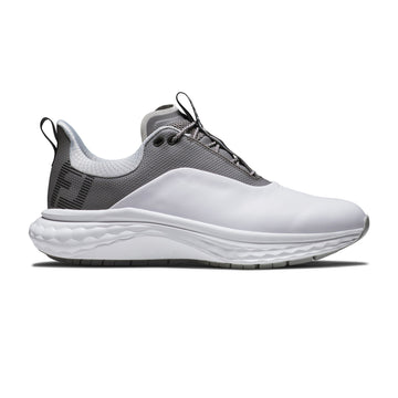 FootJoy FJ Quantum Golf Shoes White/Grey/Silver