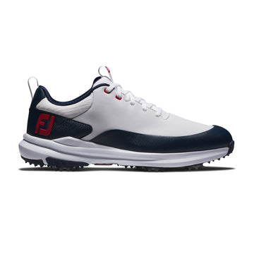 FootJoy FJ Tour Rival Golf Shoes White/Navy/Red