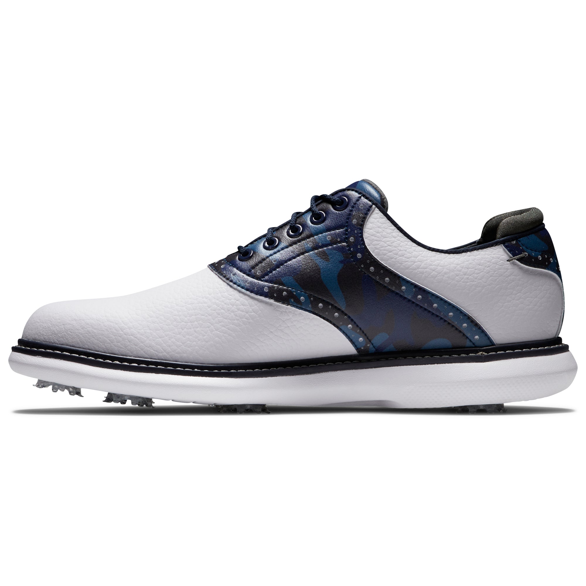 FootJoy FJ Traditions Golf Shoes 57945 White Navy Multi | Function18 ...