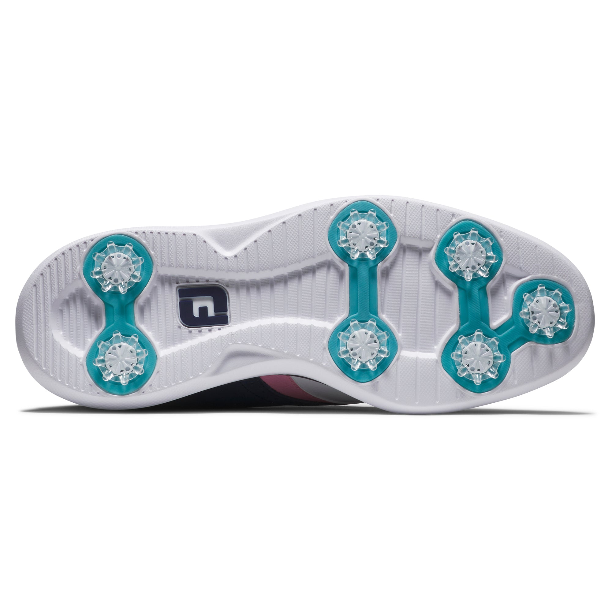 FootJoy FJ Traditions LE Golf Shoes White/Navy/Pink