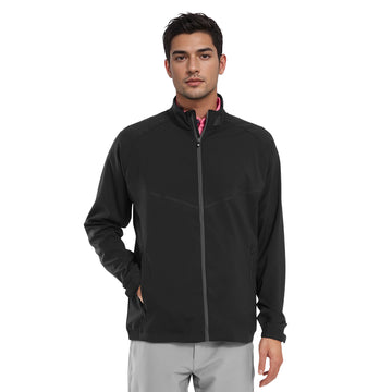 FootJoy Zephyr Full Zip Wind Jacket Black