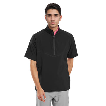 FootJoy Zephyr SS Windshirt Black