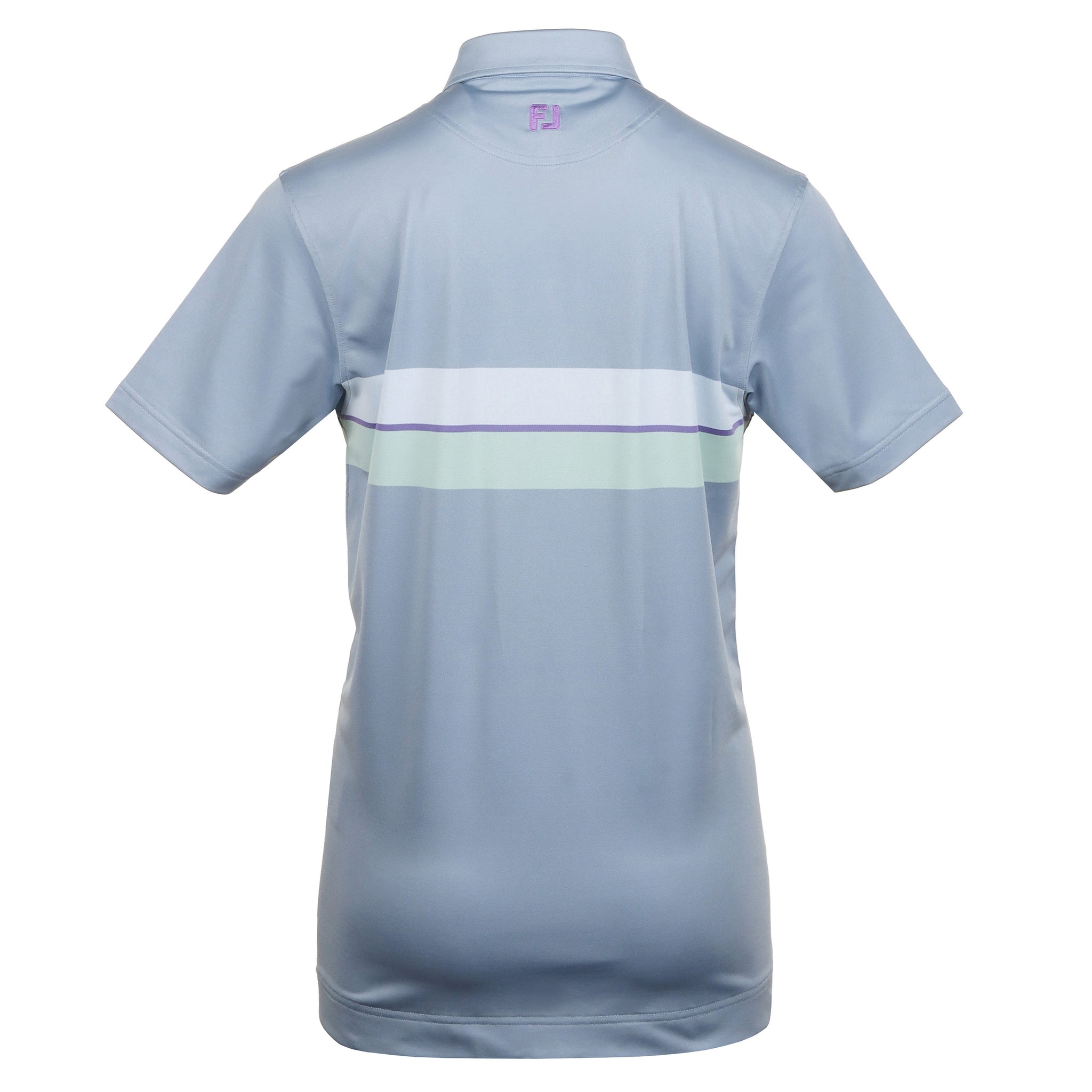 FootJoy Golf Double Chest Band Pique Golf Shirt Storm