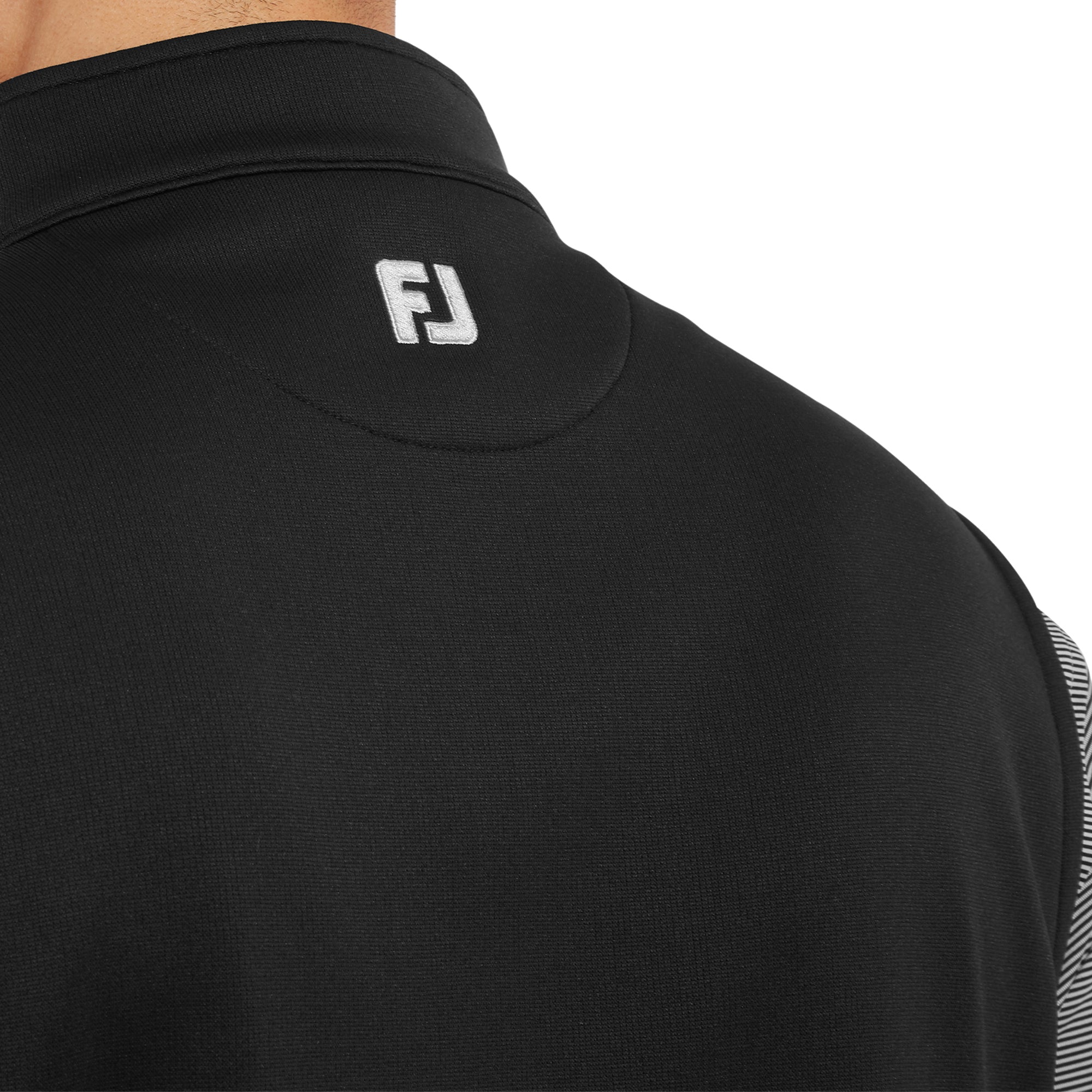 FootJoy Half Zip Vest Black