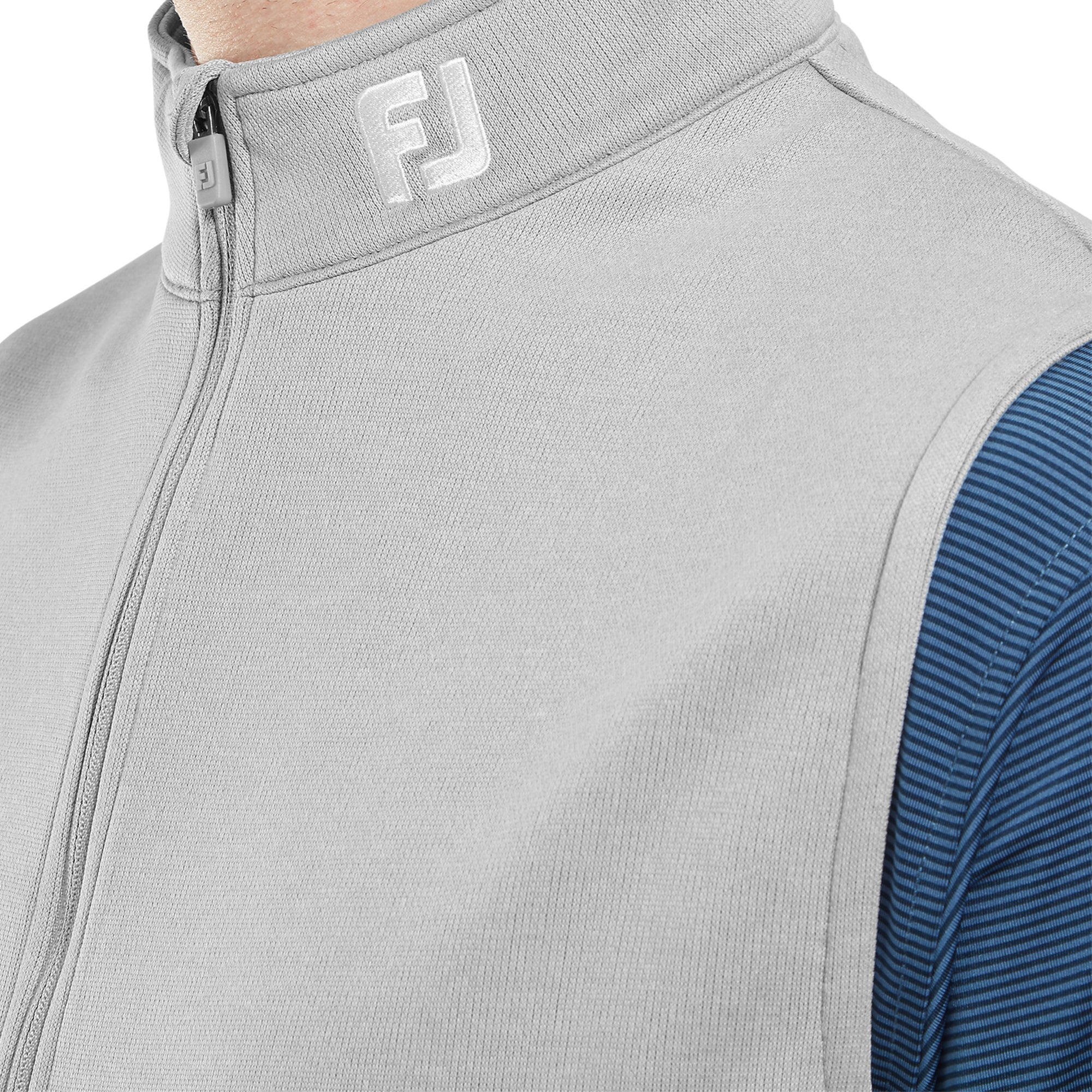 FootJoy Half Zip Vest Grey