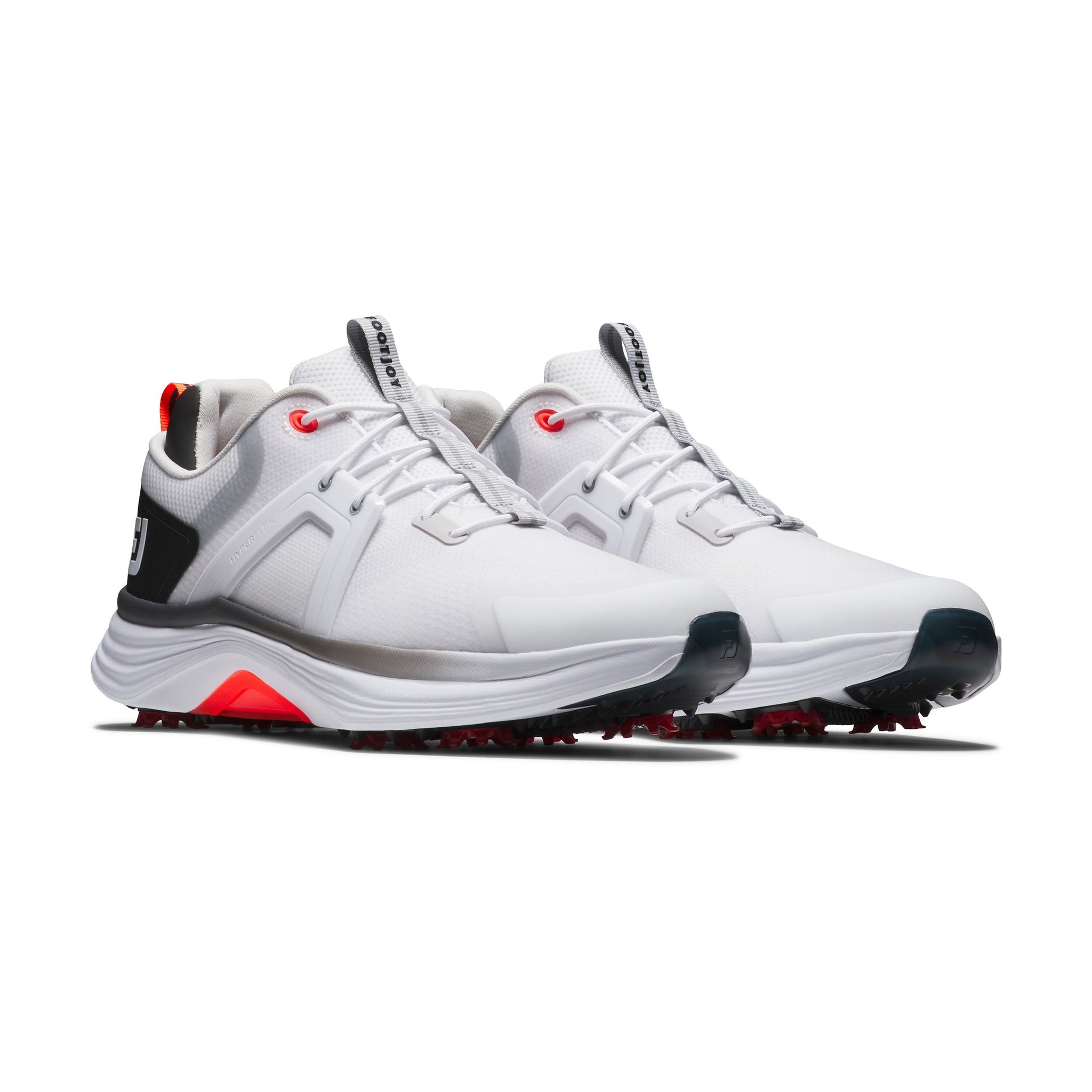 FootJoy HyperFlex Golf Shoes White/Black/Red