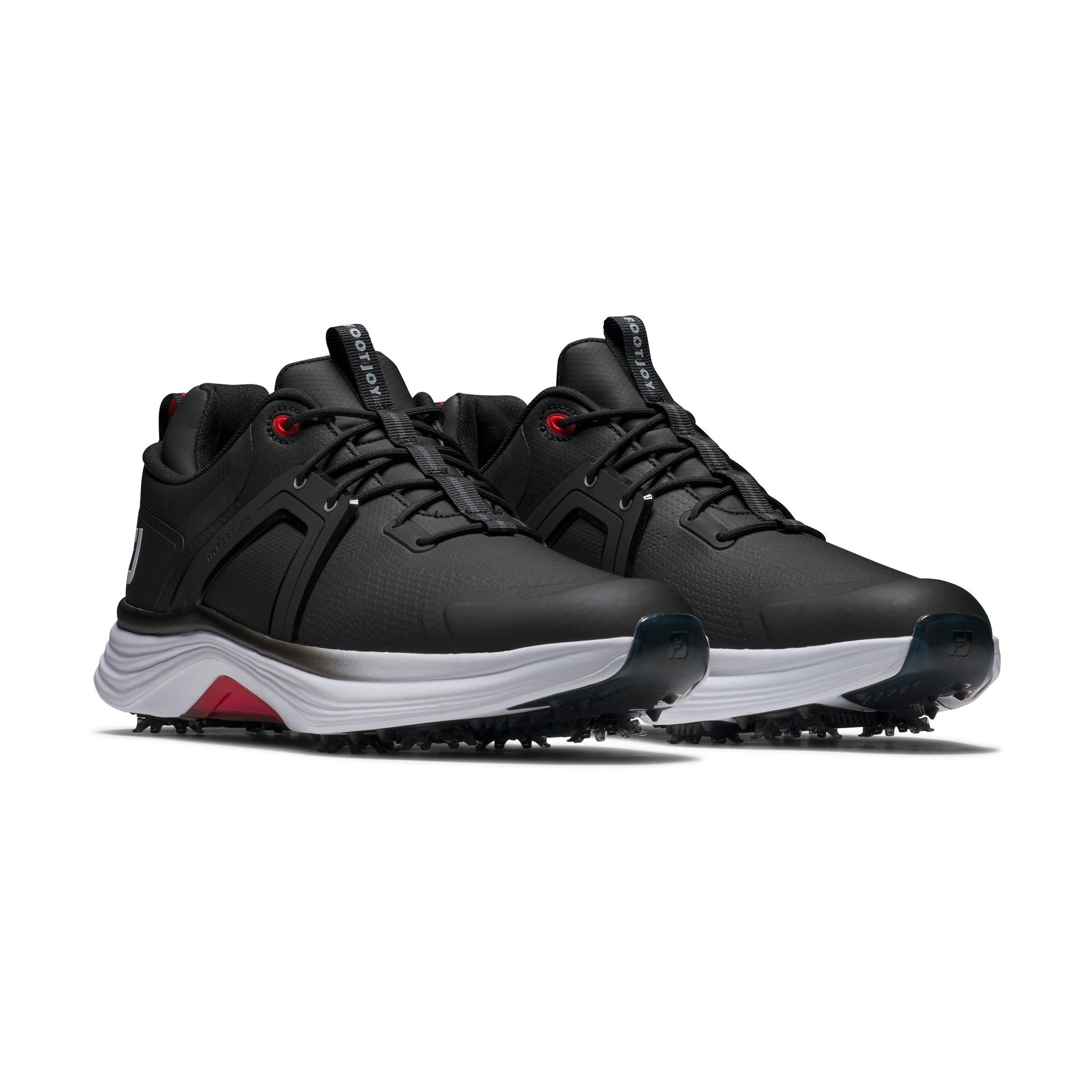 FootJoy HyperFlex Golf Shoes Black/White/Red