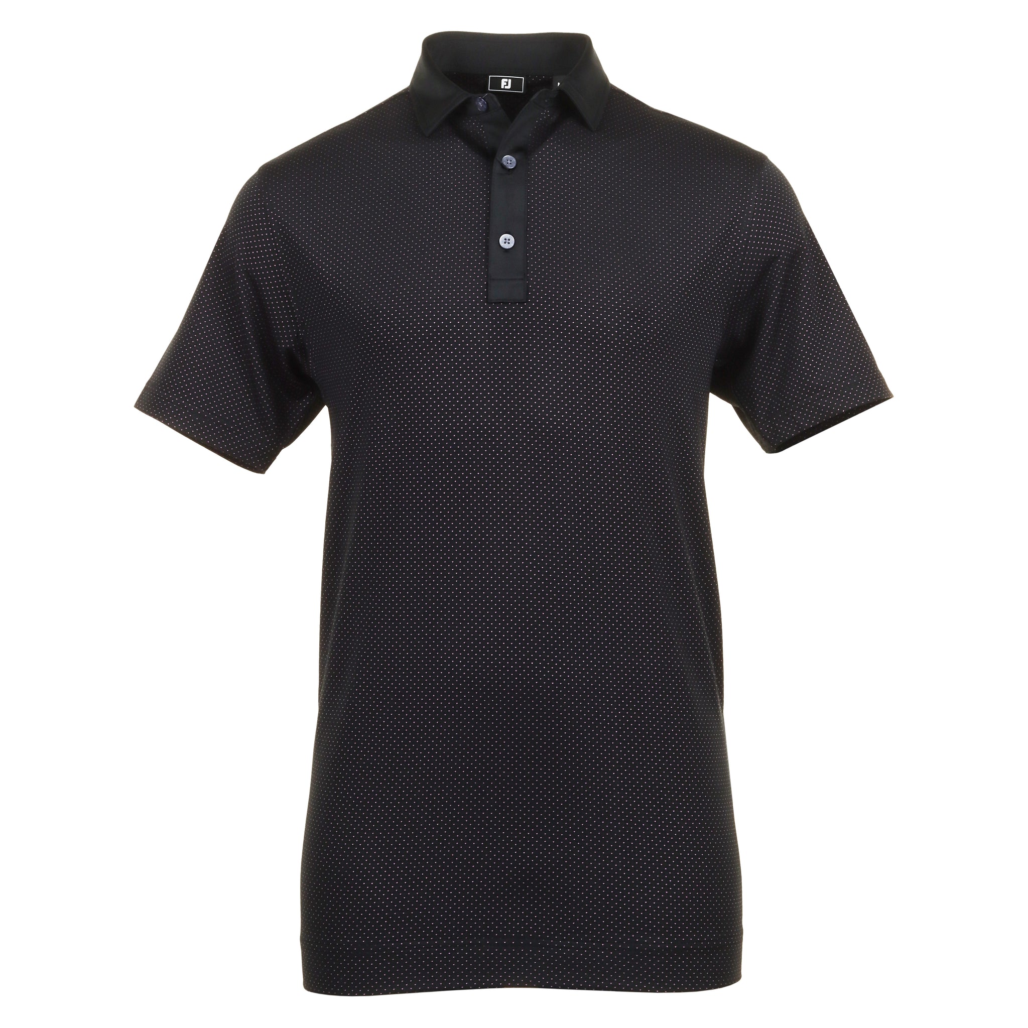 FootJoy Jacquard Dot Lisle Golf Shirt