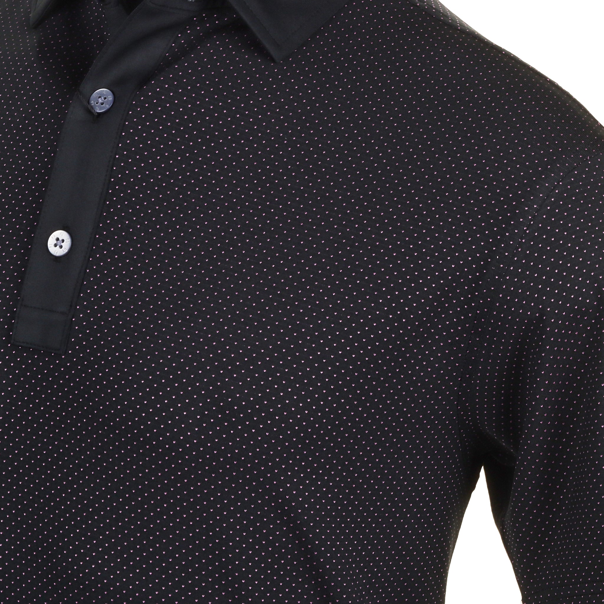 FootJoy Jacquard Dot Lisle Golf Shirt