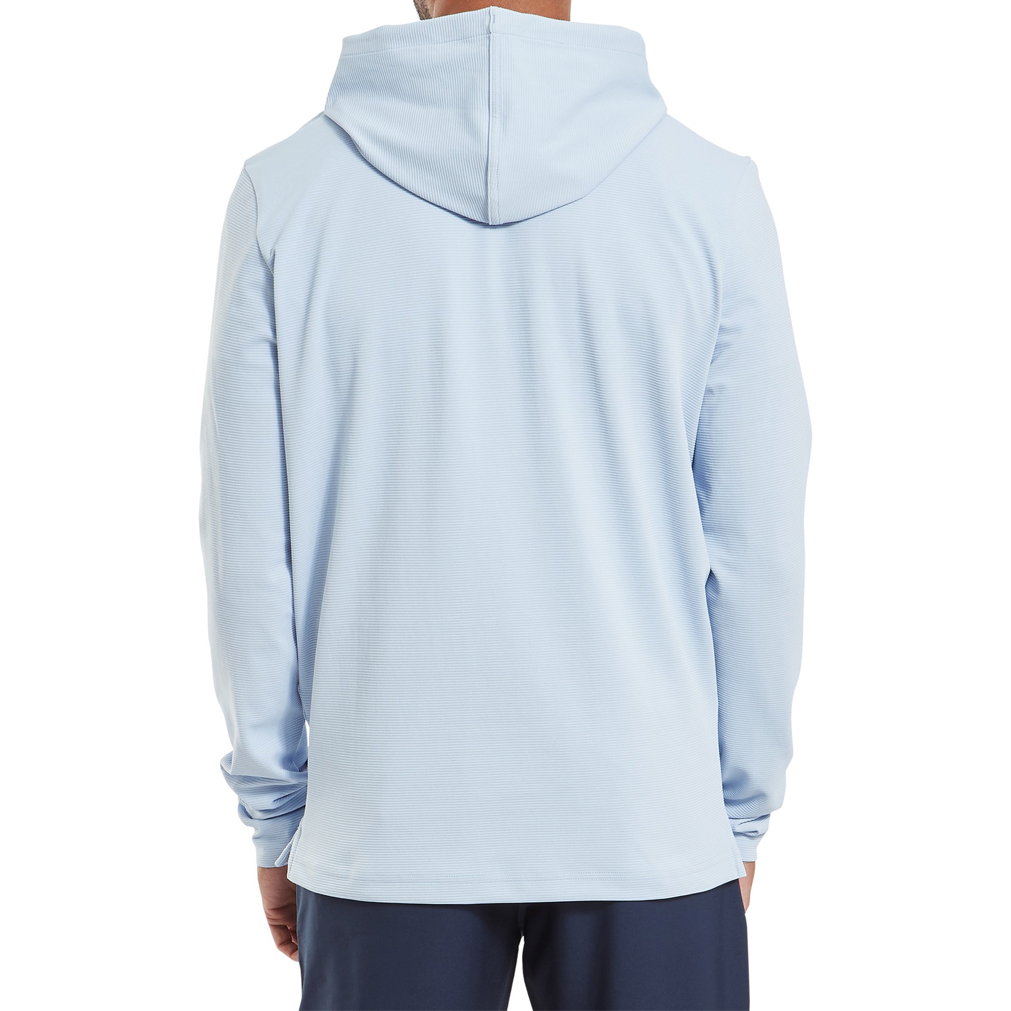 FootJoy Ottoman Jacquard Hoodie Skyway