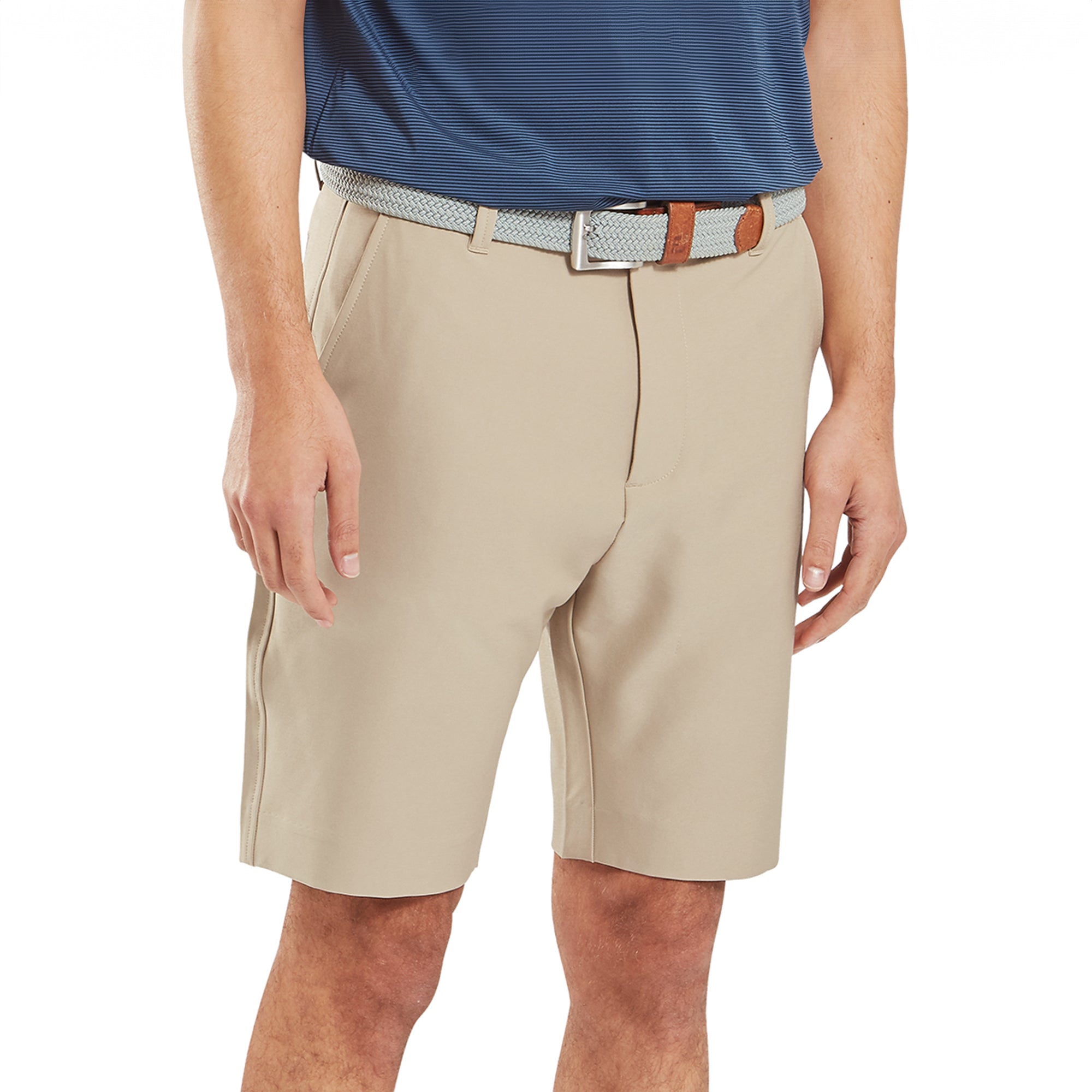 FootJoy Performance Tapered Fit Shorts Khaki