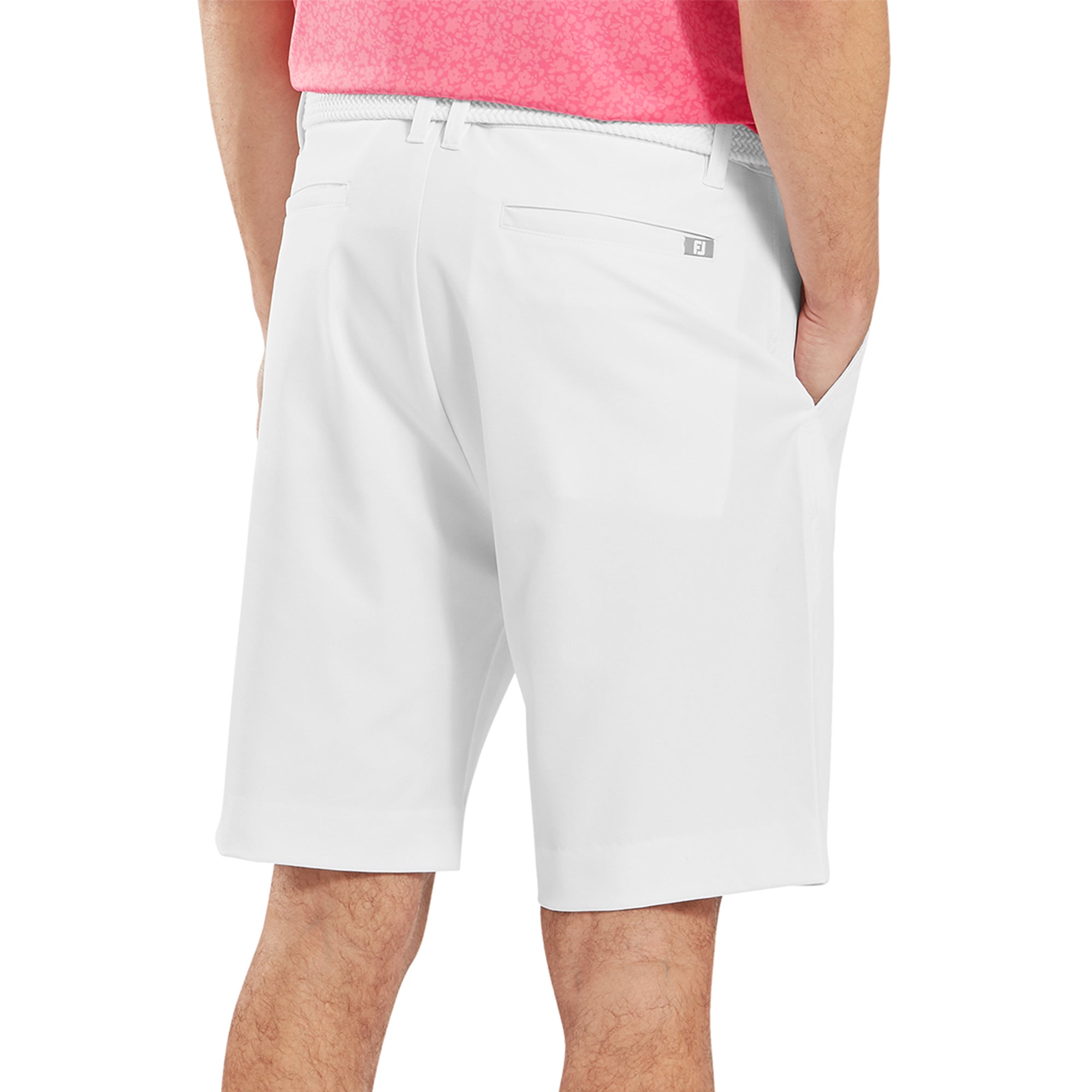 FootJoy Performance Tapered Fit Shorts White