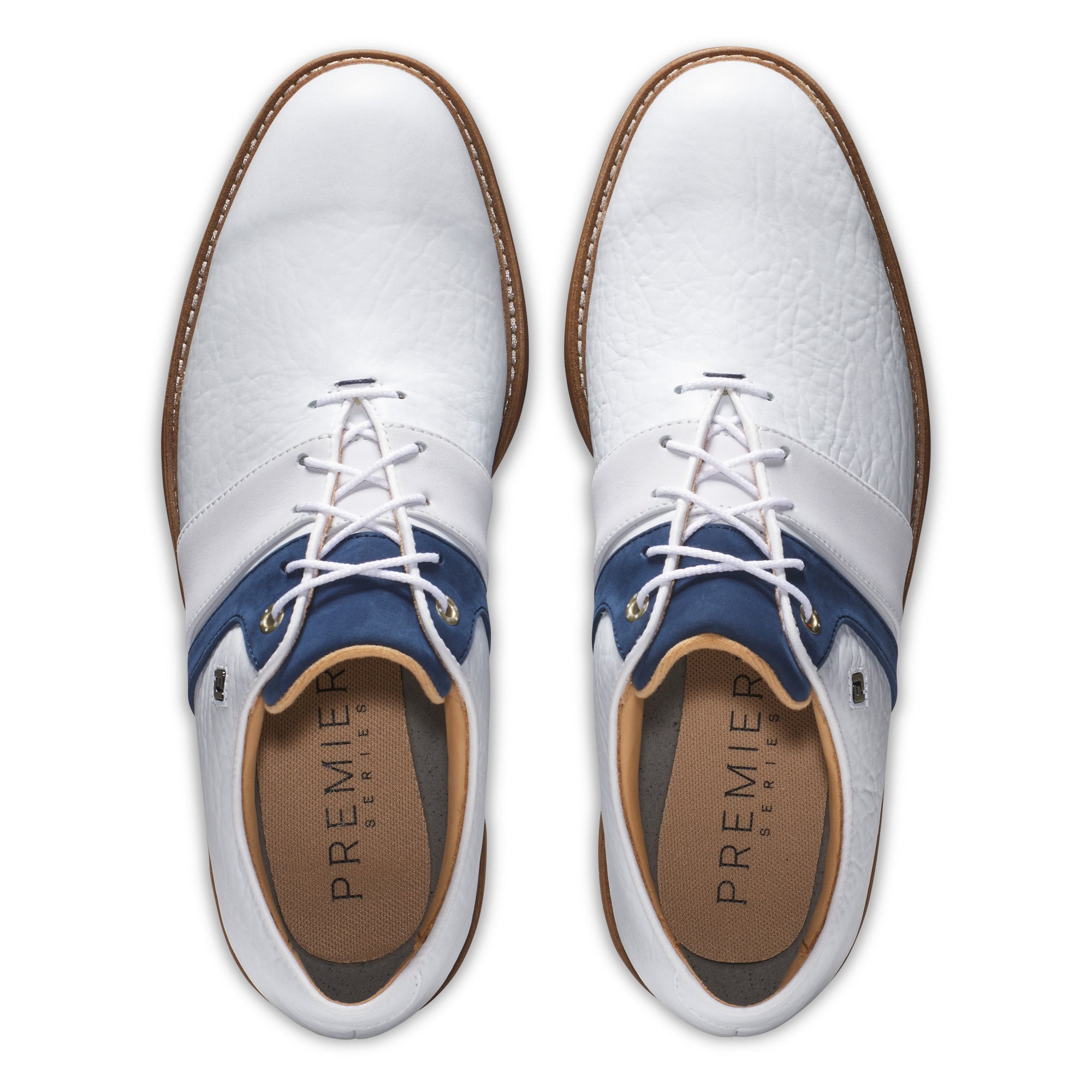 FootJoy Premiere Series Packard LX Golf Shoes White/Navy