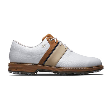 FootJoy Premiere Series Packard LX Golf Shoes White/Brown