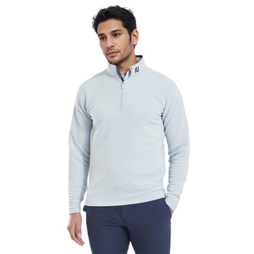 FootJoy Quilt Texture Chill Out Pullover Skyway