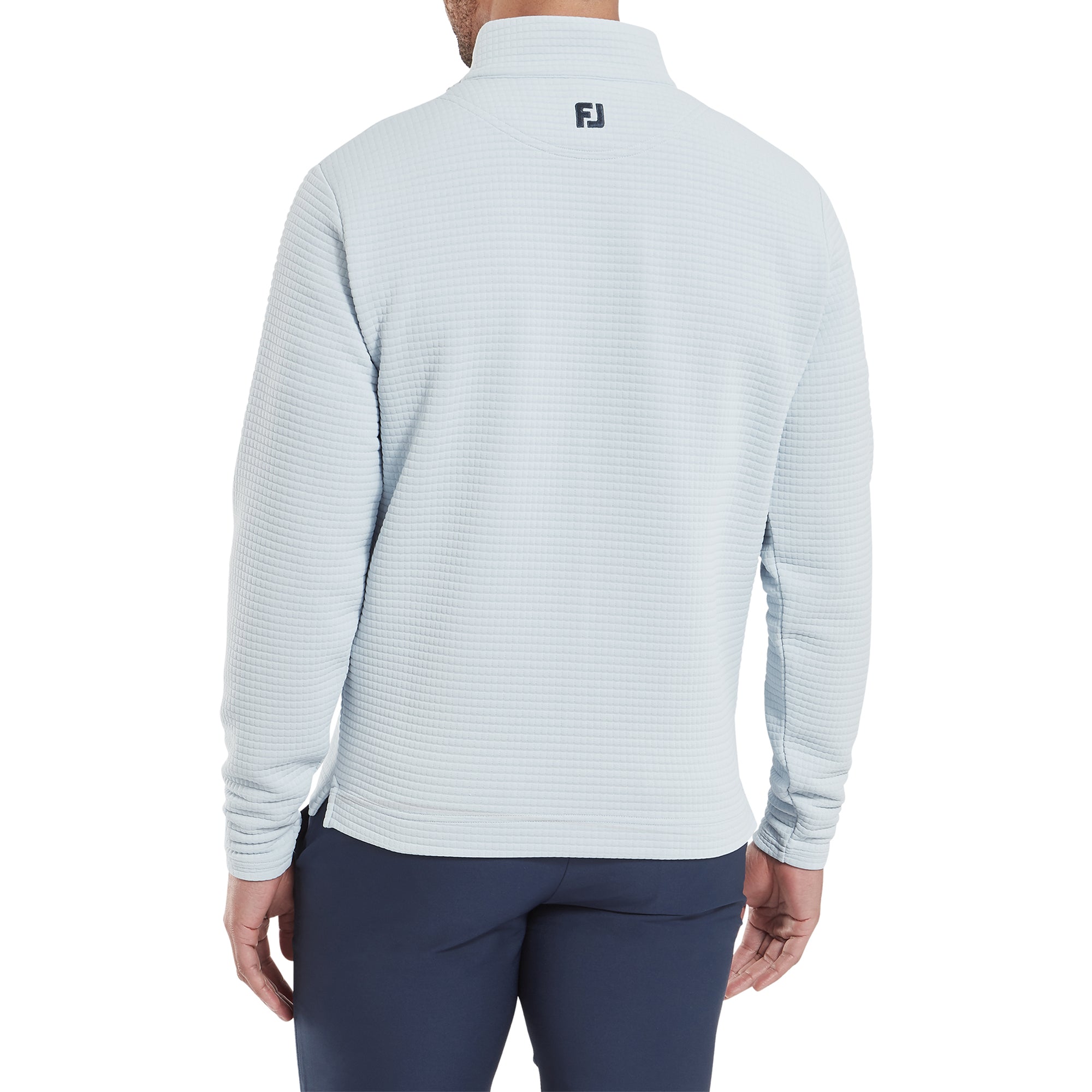 FootJoy Quilt Texture Chill Out Pullover Skyway