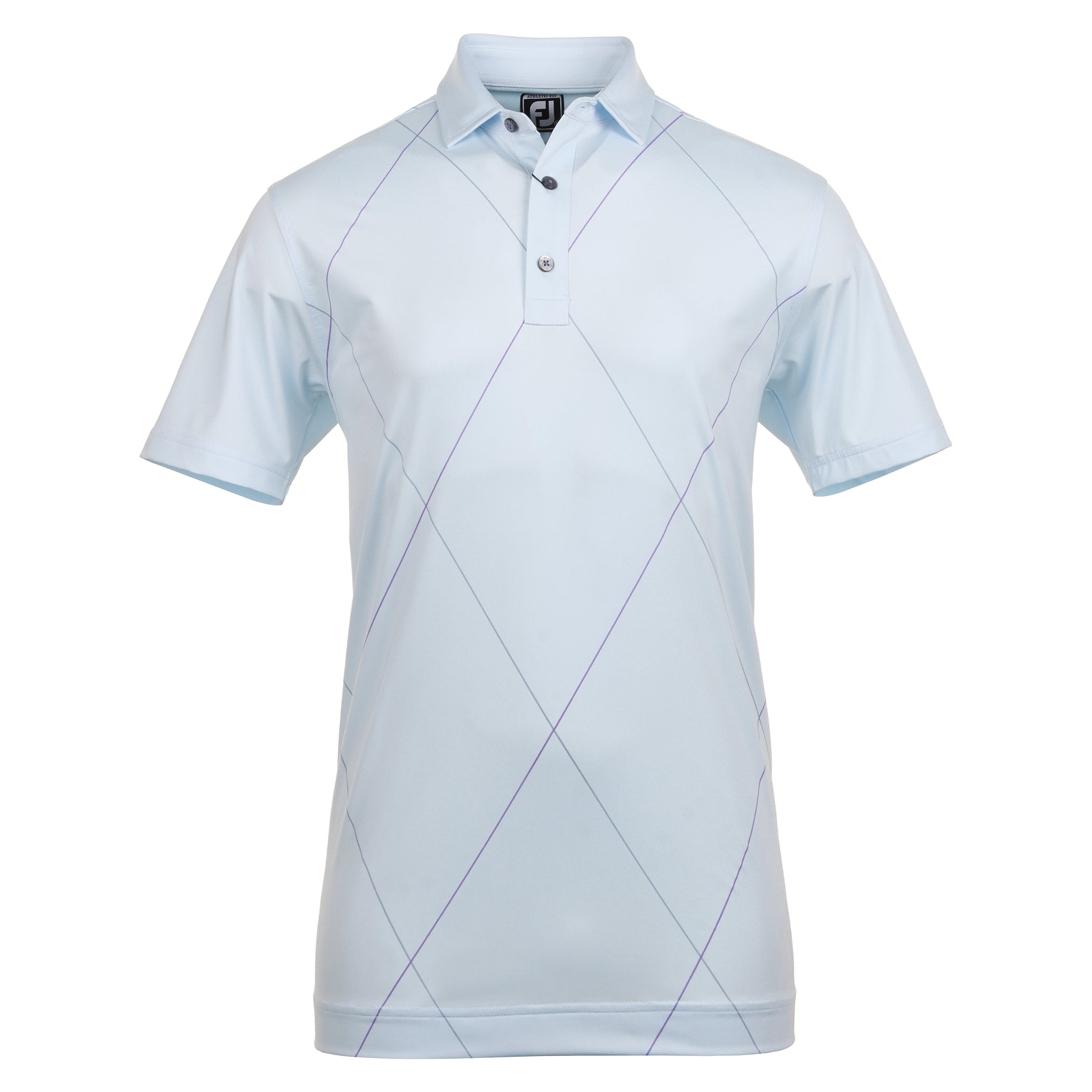 FootJoy Raker Print Lisle Golf Shirt