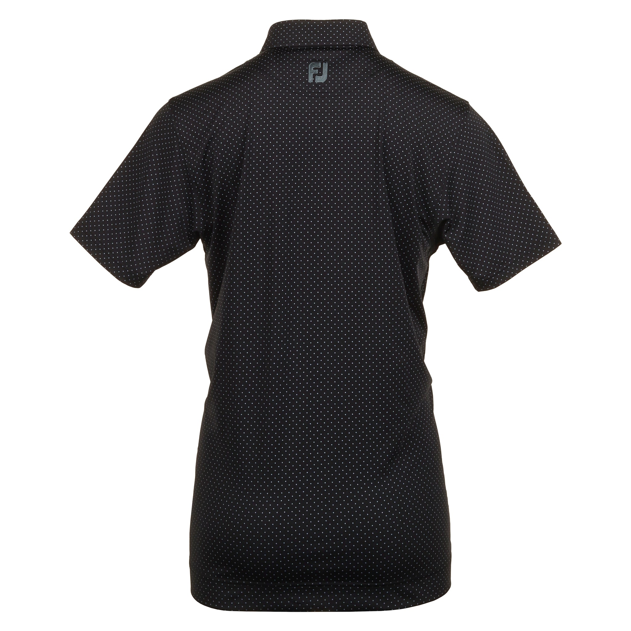 FootJoy Stretch Dot Print Lisle Golf Shirt