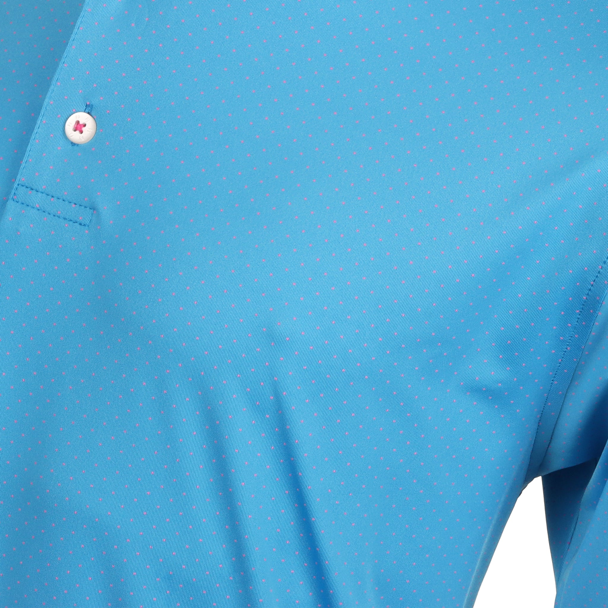 FootJoy Stretch Dot Print Lisle Golf Shirt