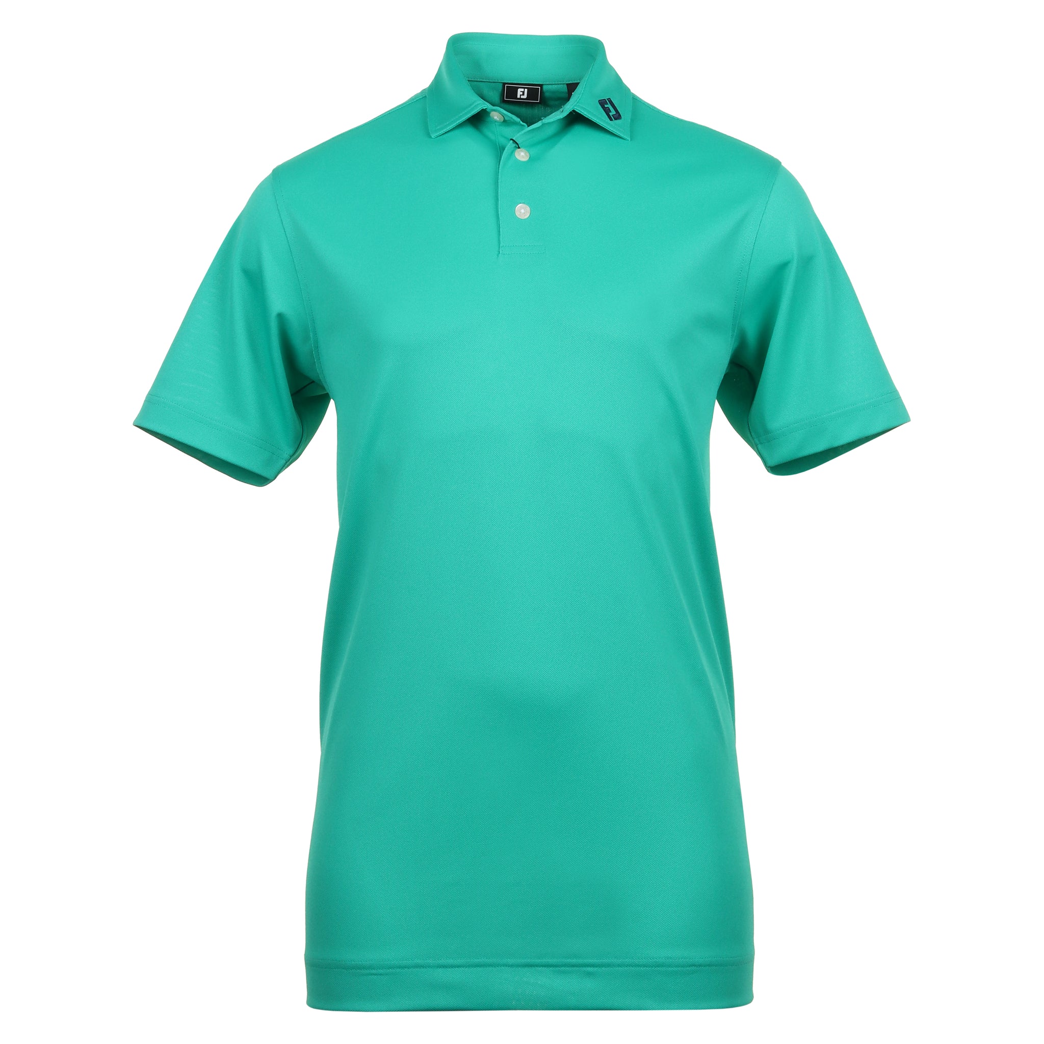 FootJoy Stretch Pique Solid Golf Shirt Emerald Green 