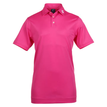 FootJoy Stretch Pique Solid Golf Shirt Hot Pink