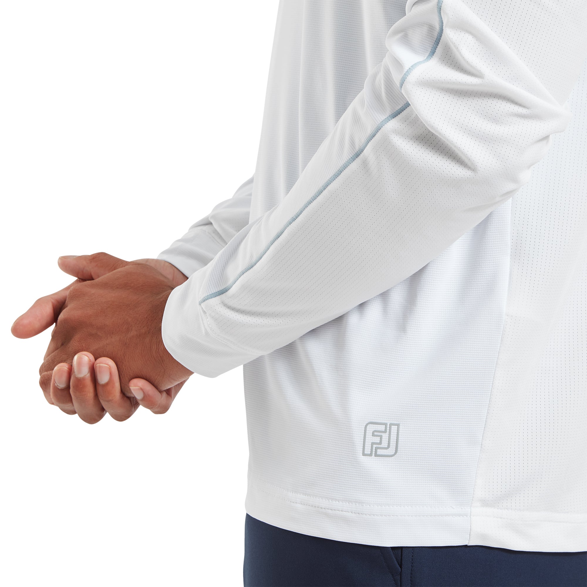 FootJoy TempoSeries Blocked Sun Hoodie White