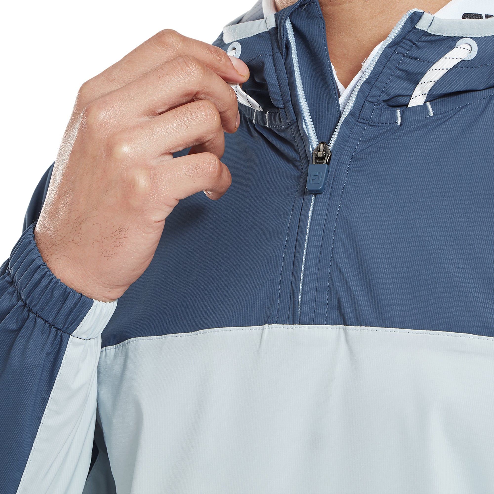 FootJoy TempoSeries Hoodie Jacket Dark Denim/Skyway