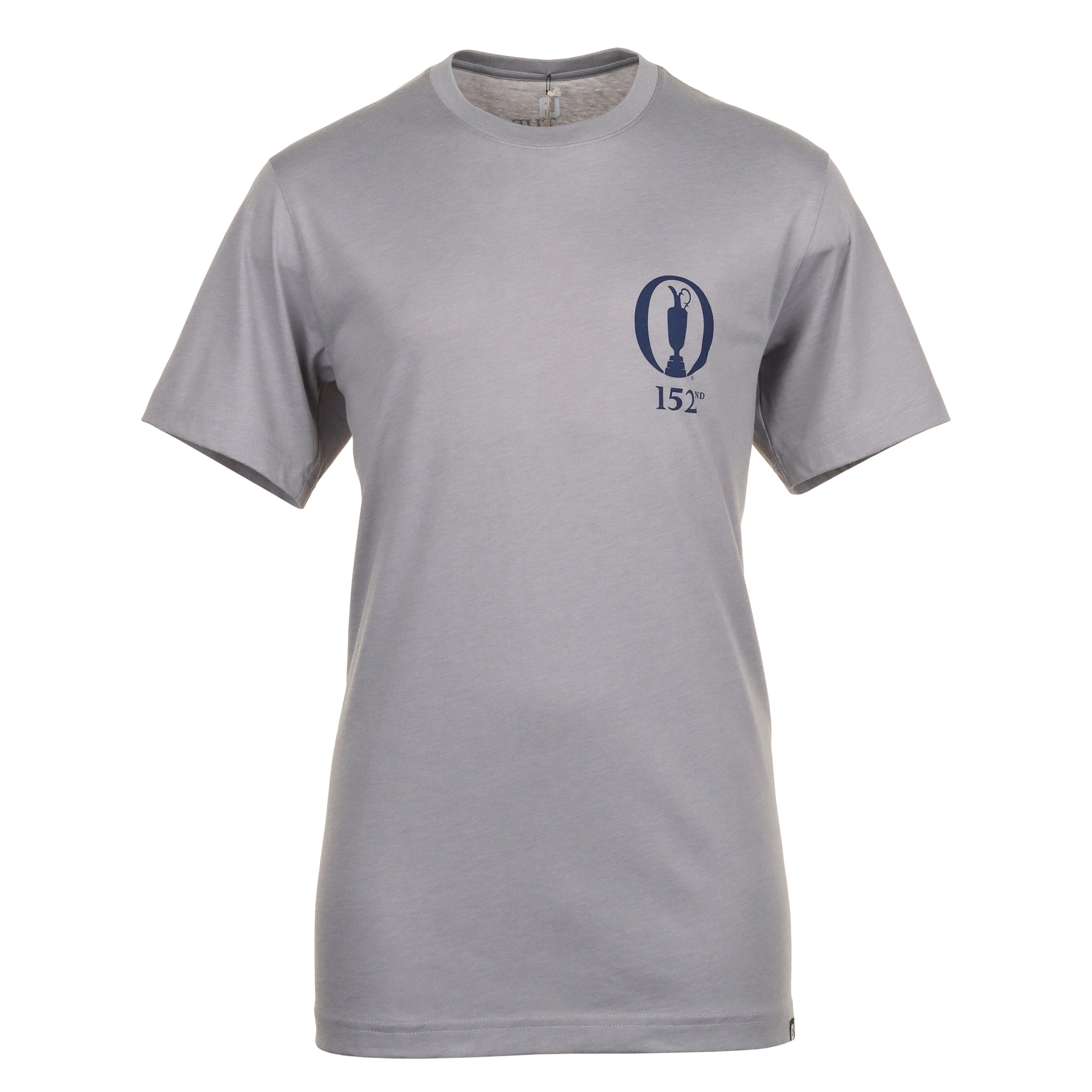 FootJoy The Open Postage Stamp Tee Shirt Heather Grey 