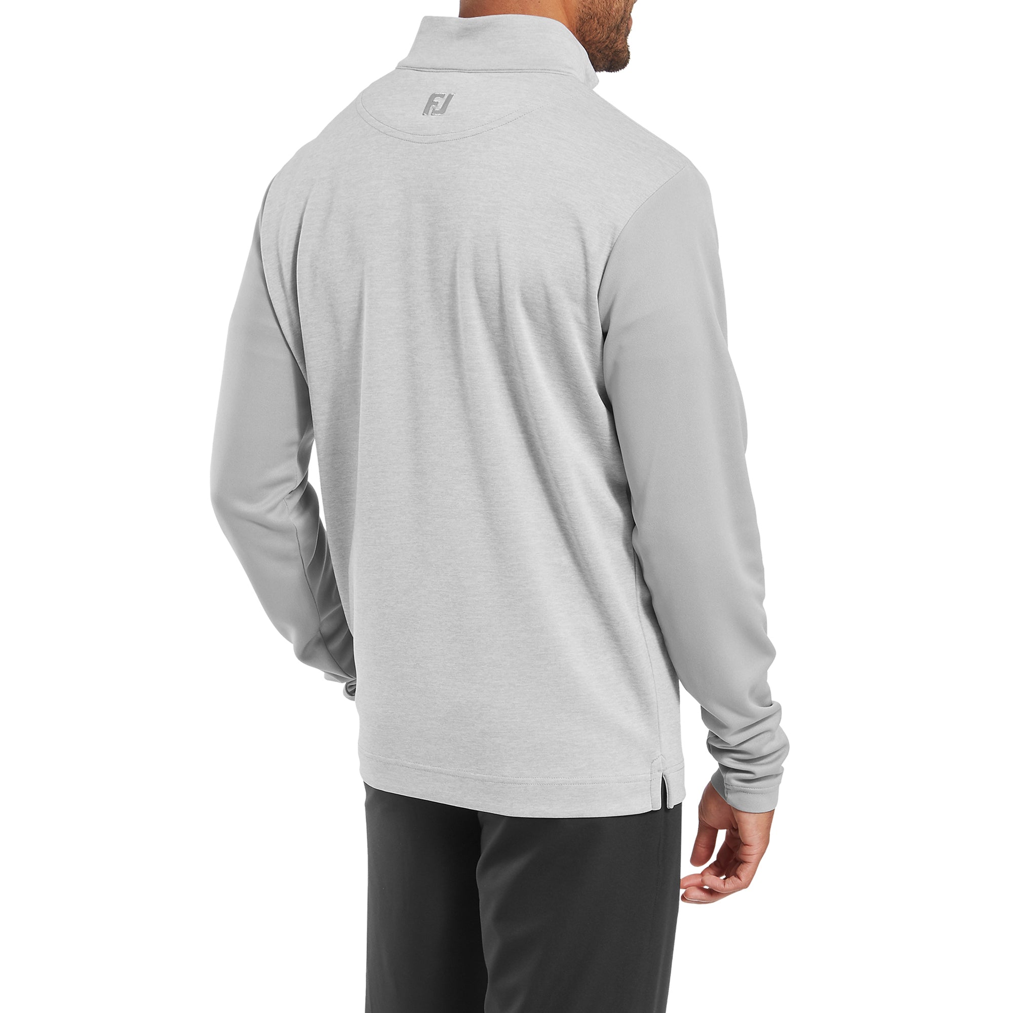 FootJoy Tonal Heather Chill Out Pullover Grey