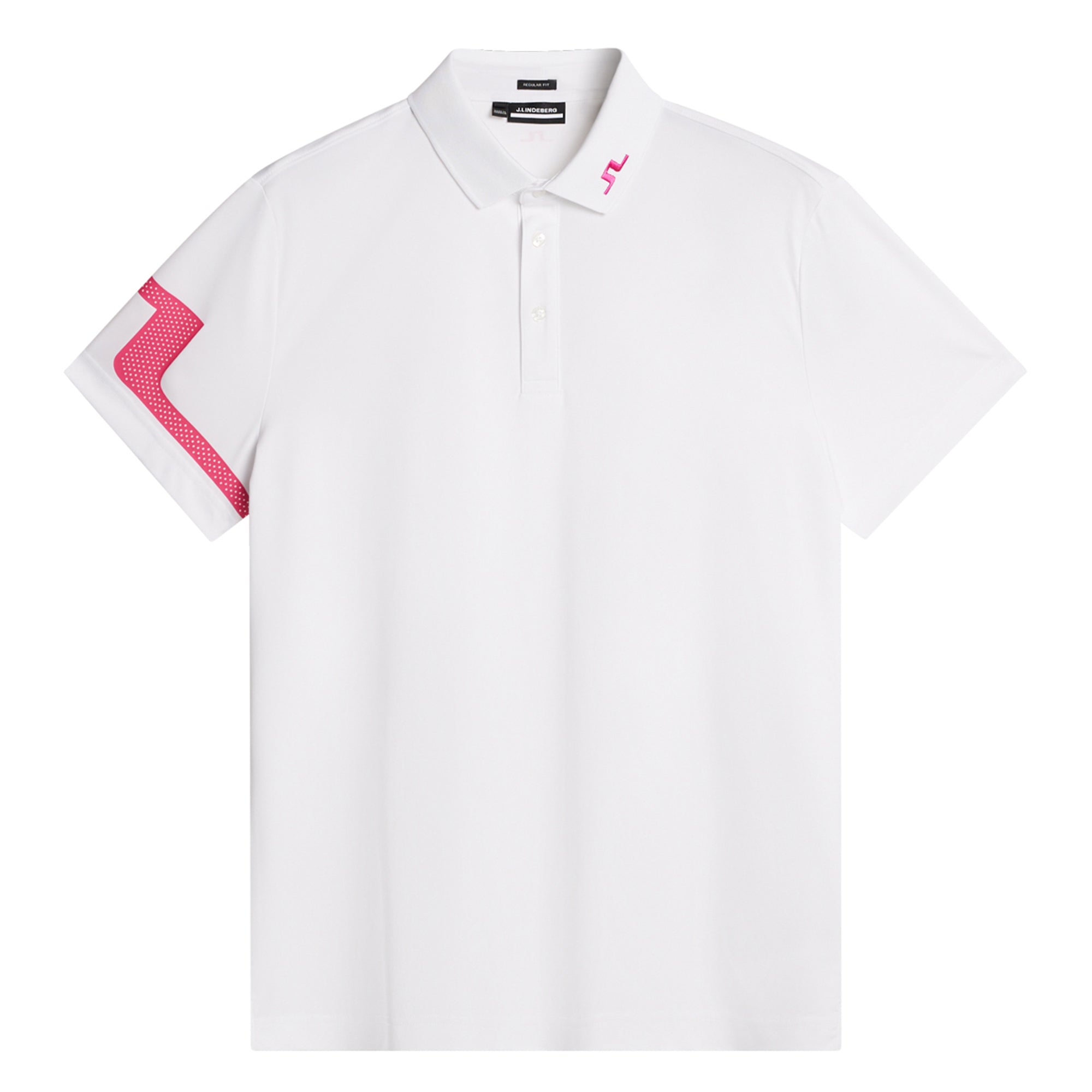 J.Lindeberg Golf Heath Polo Shirt FW24 White 0000