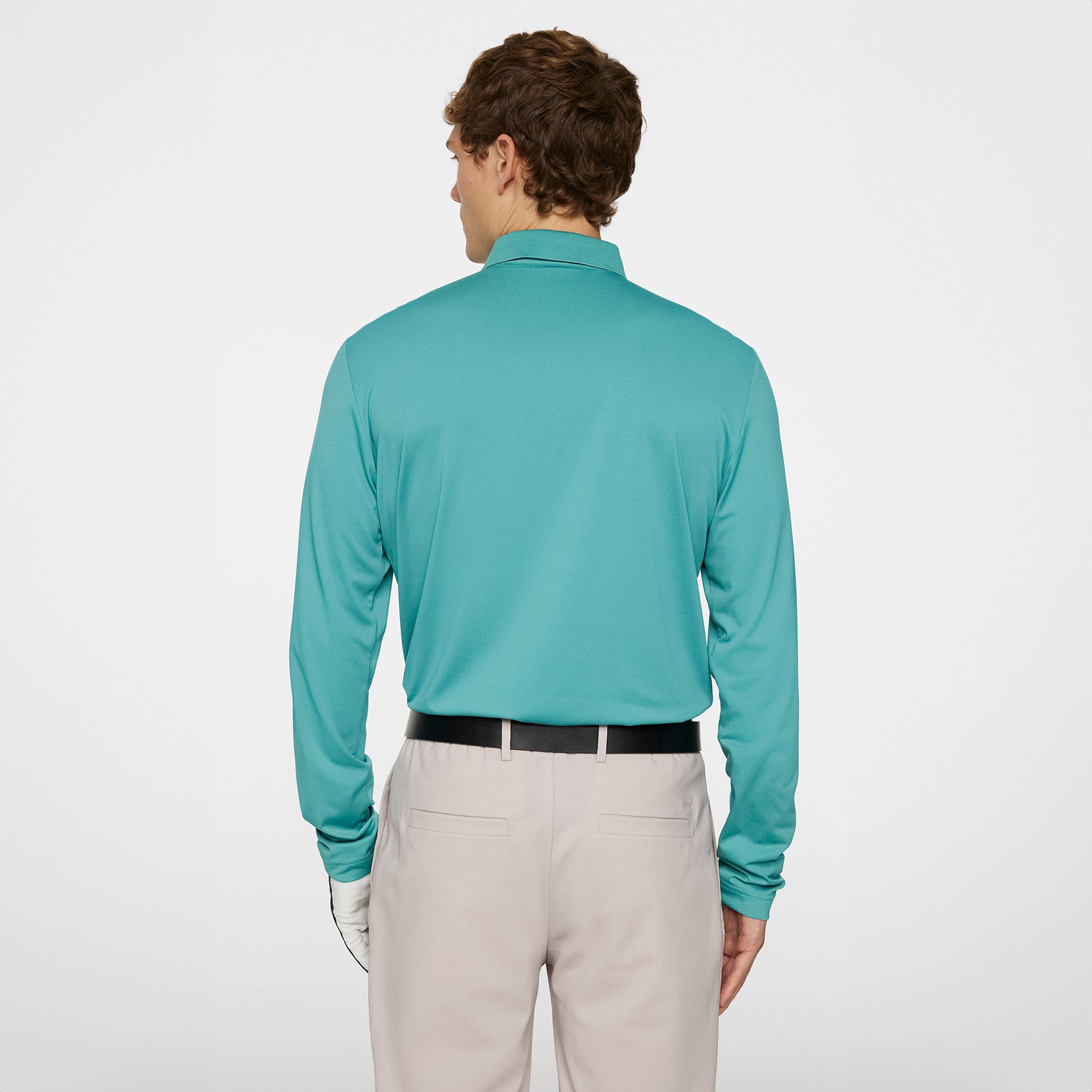 J.Lindeberg Golf x Glenmuir Viktor Long Sleeve Polo Shirt