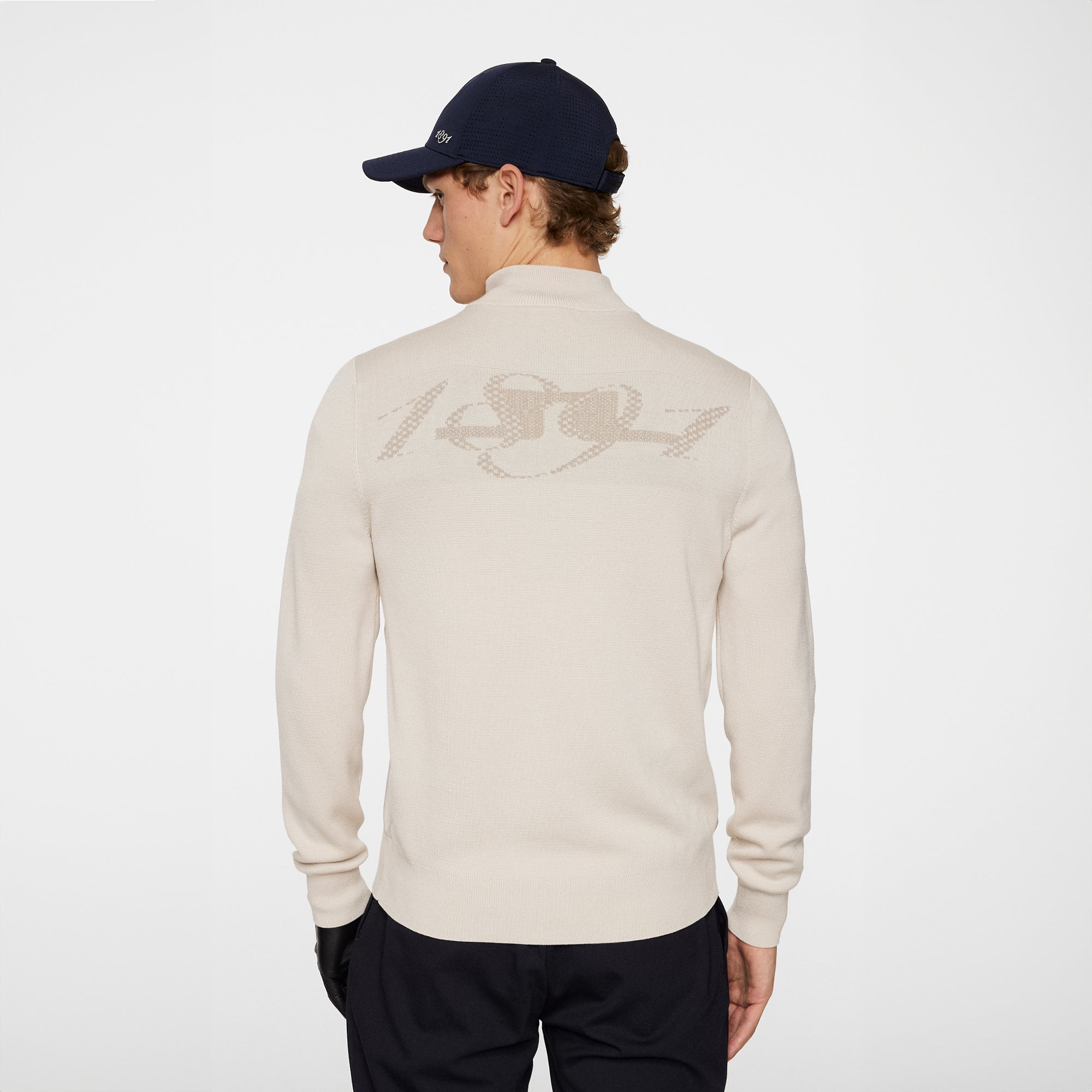 J.Lindeberg Golf x Glenmuir Rob Hybrid 1/4 Zip