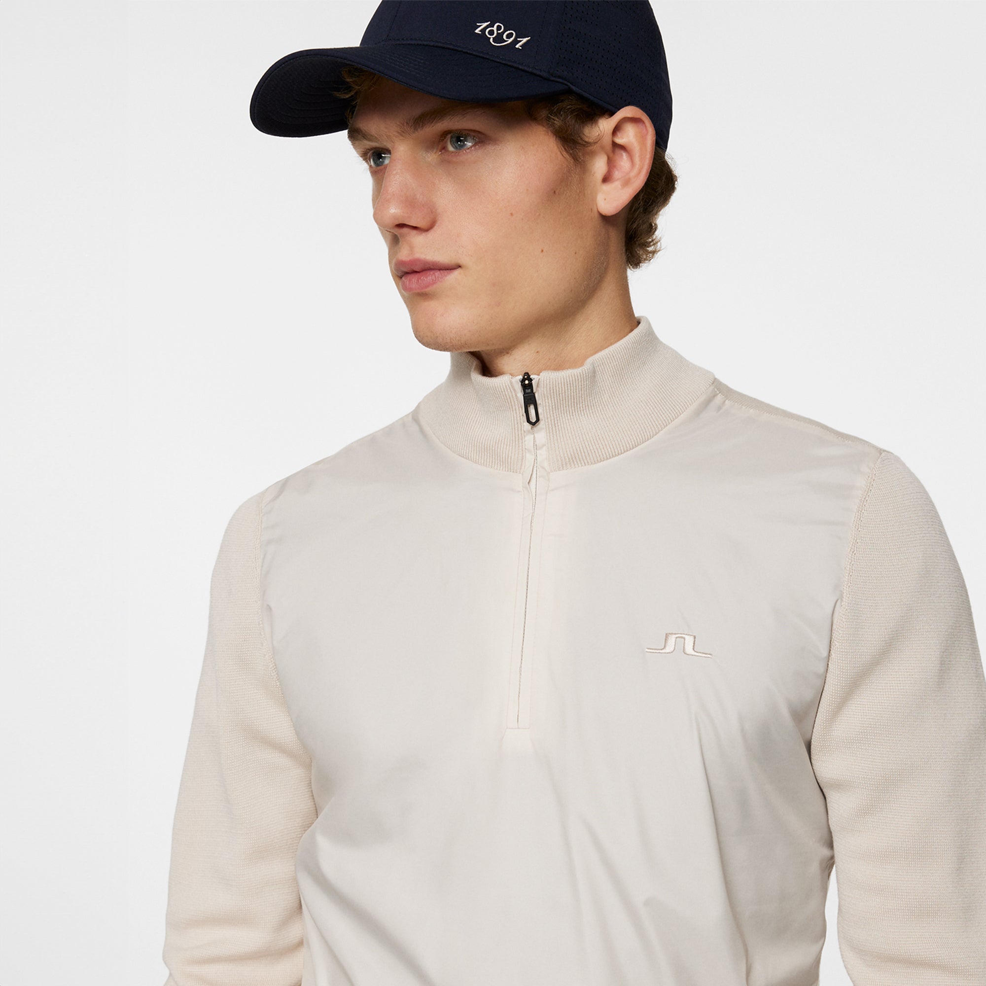 J.Lindeberg Golf x Glenmuir Rob Hybrid 1/4 Zip