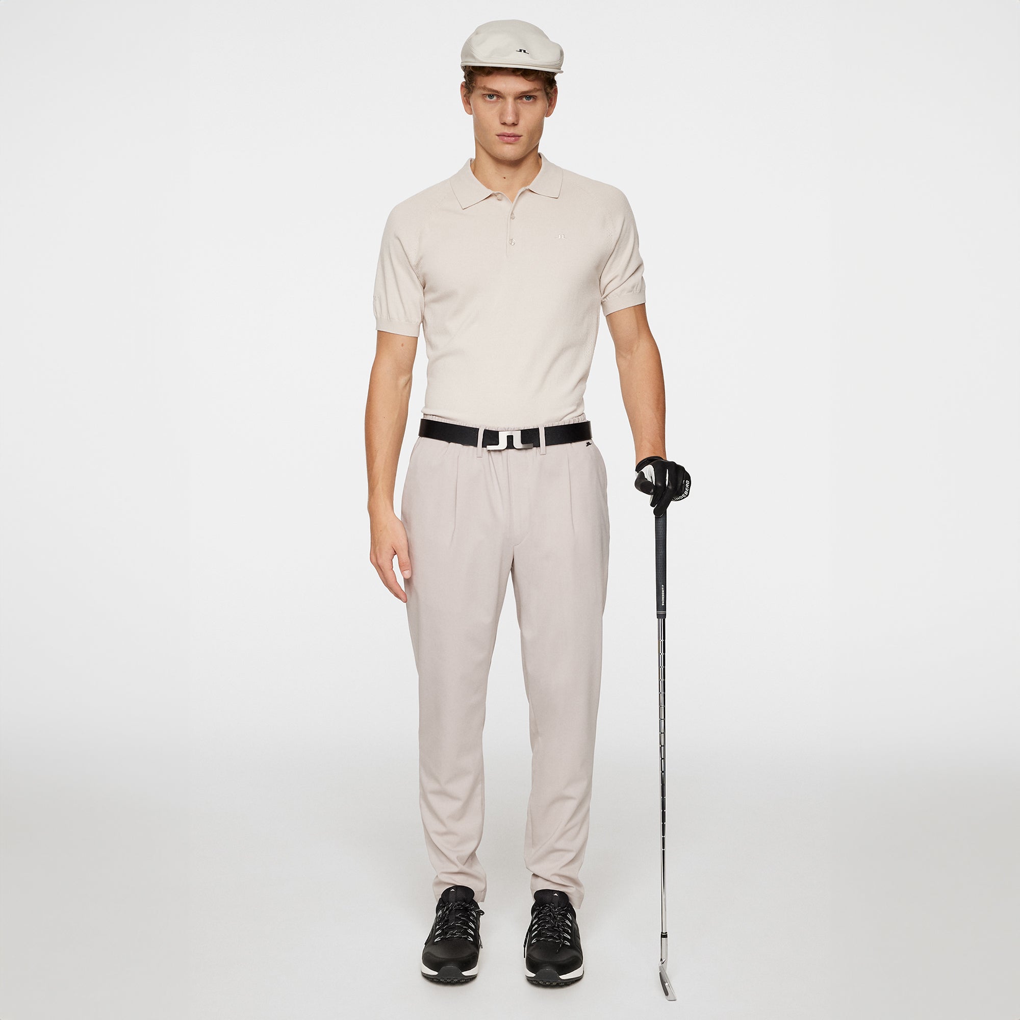 J.Lindeberg Golf x Glenmuir Martin Knitted Polo Shirt