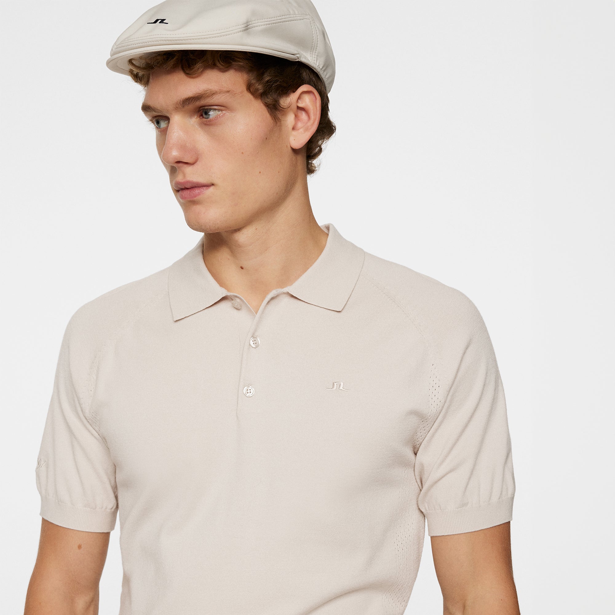 J.Lindeberg Golf x Glenmuir Martin Knitted Polo Shirt