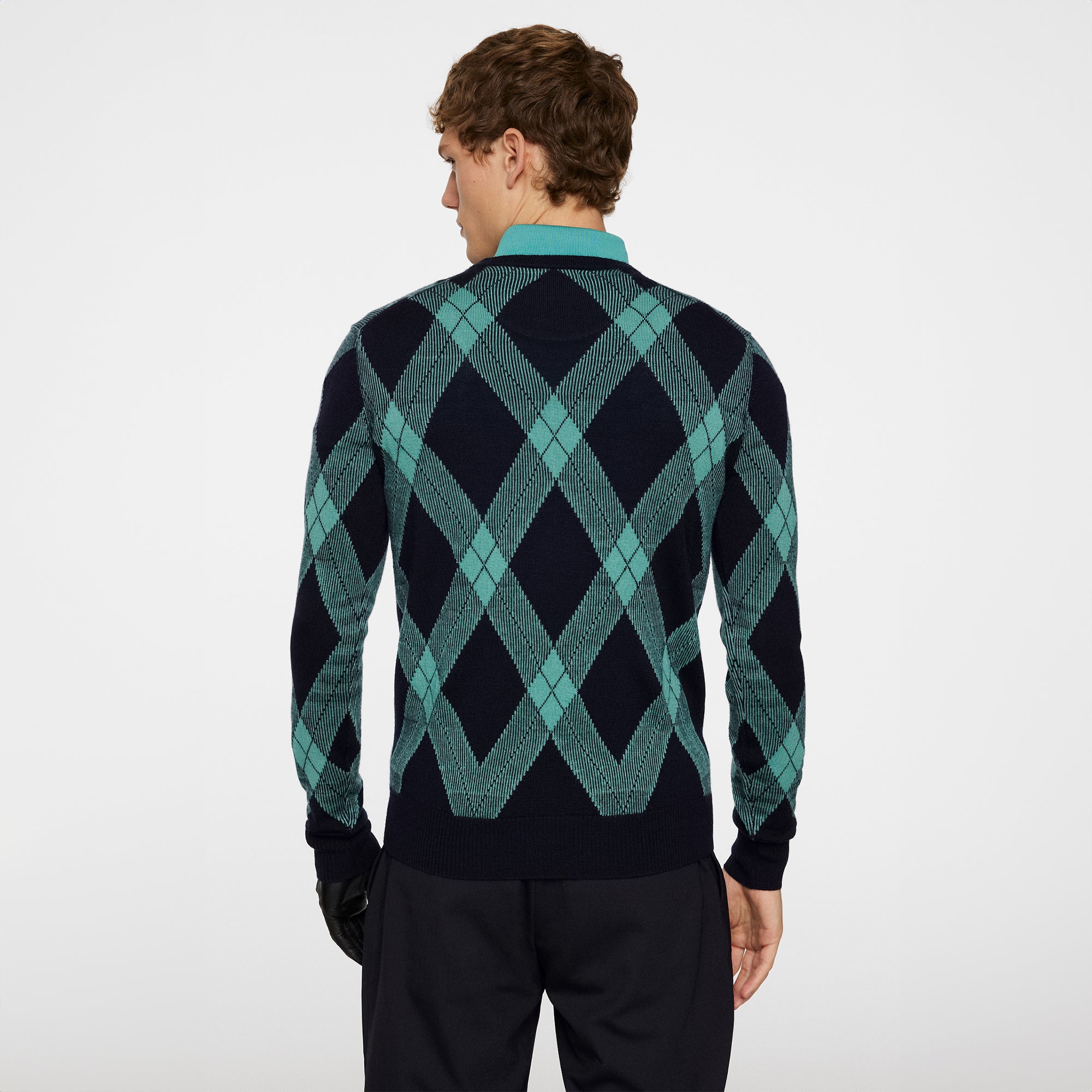 J.Lindeberg Golf x Glenmuir Billy V-Neck Sweater