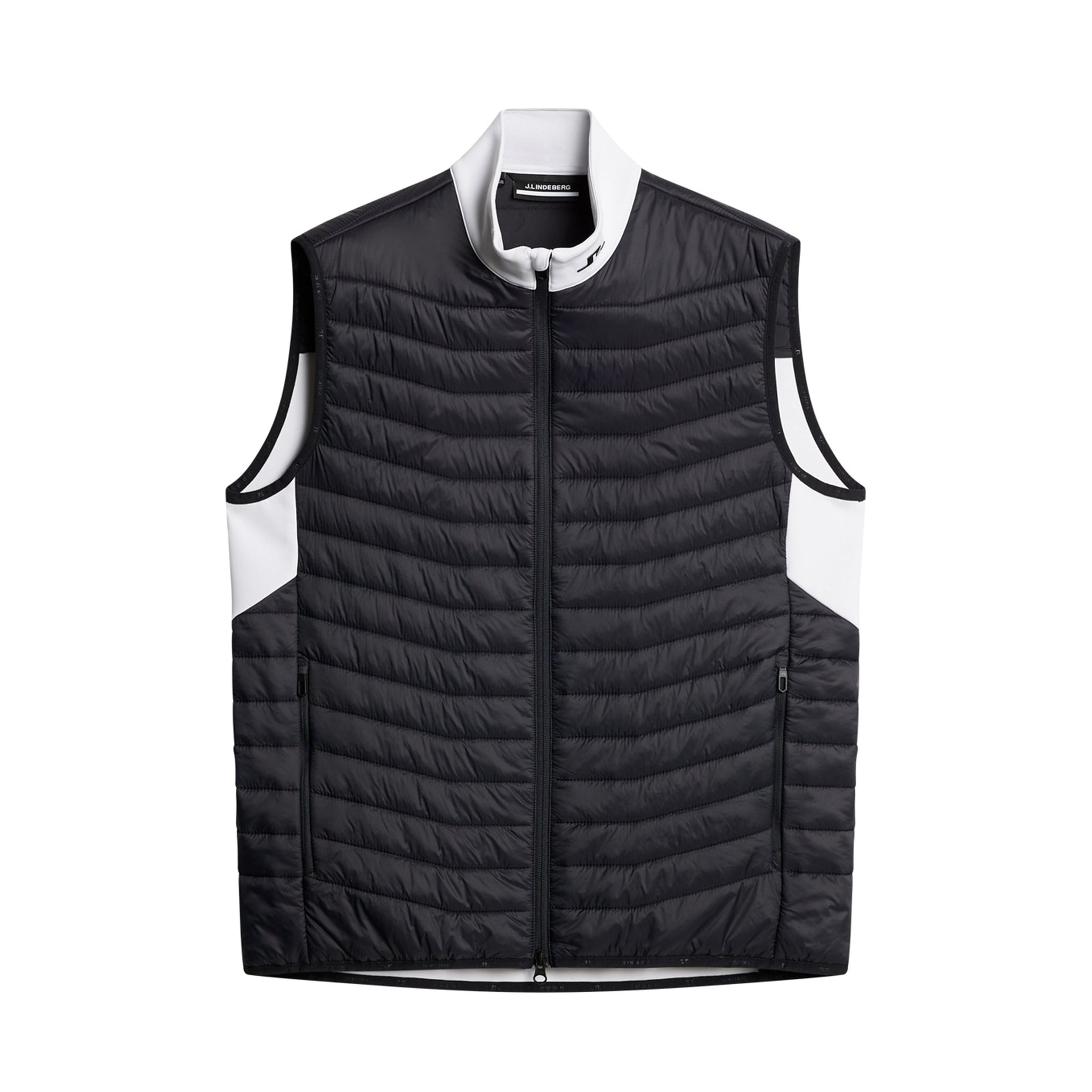 J.Lindeberg Golf Holden Quilt Hybrid Vest FW24 White 0000