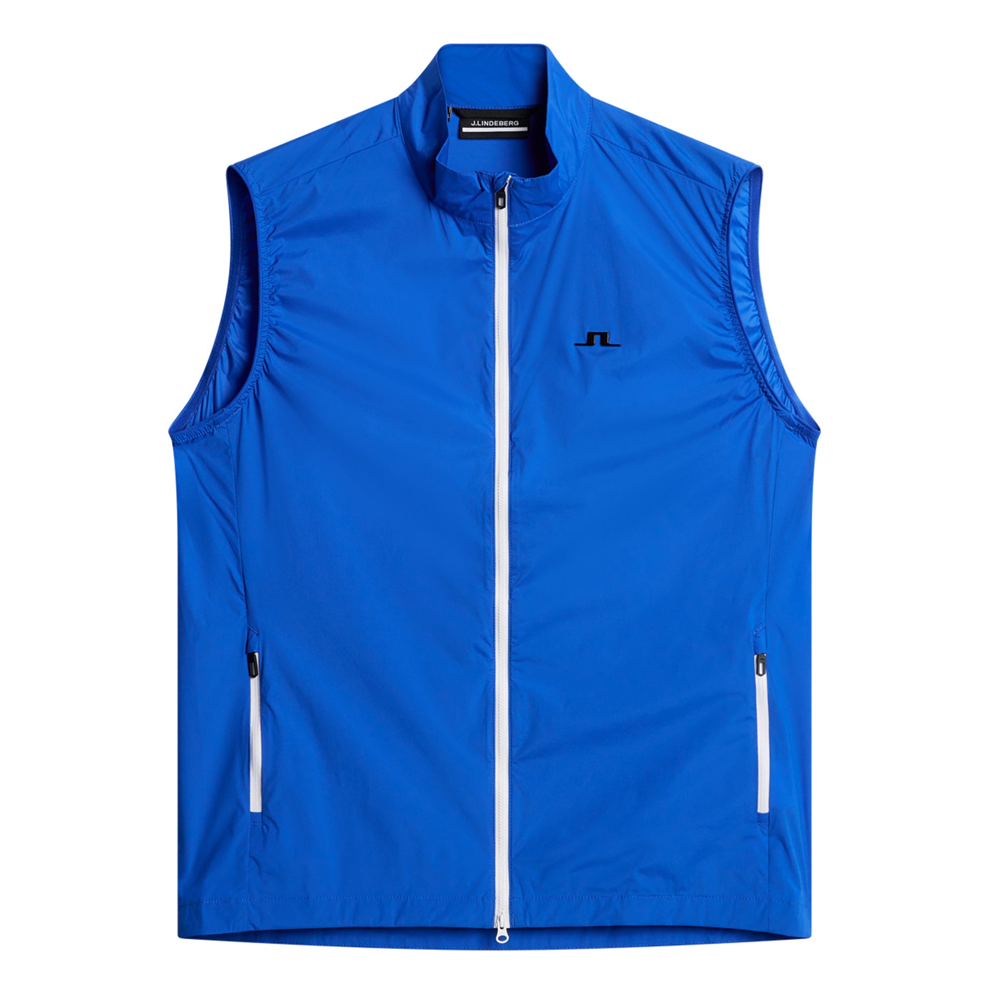 J.Lindeberg Golf Ash Light Packable Vest FW24 Club Blue O516