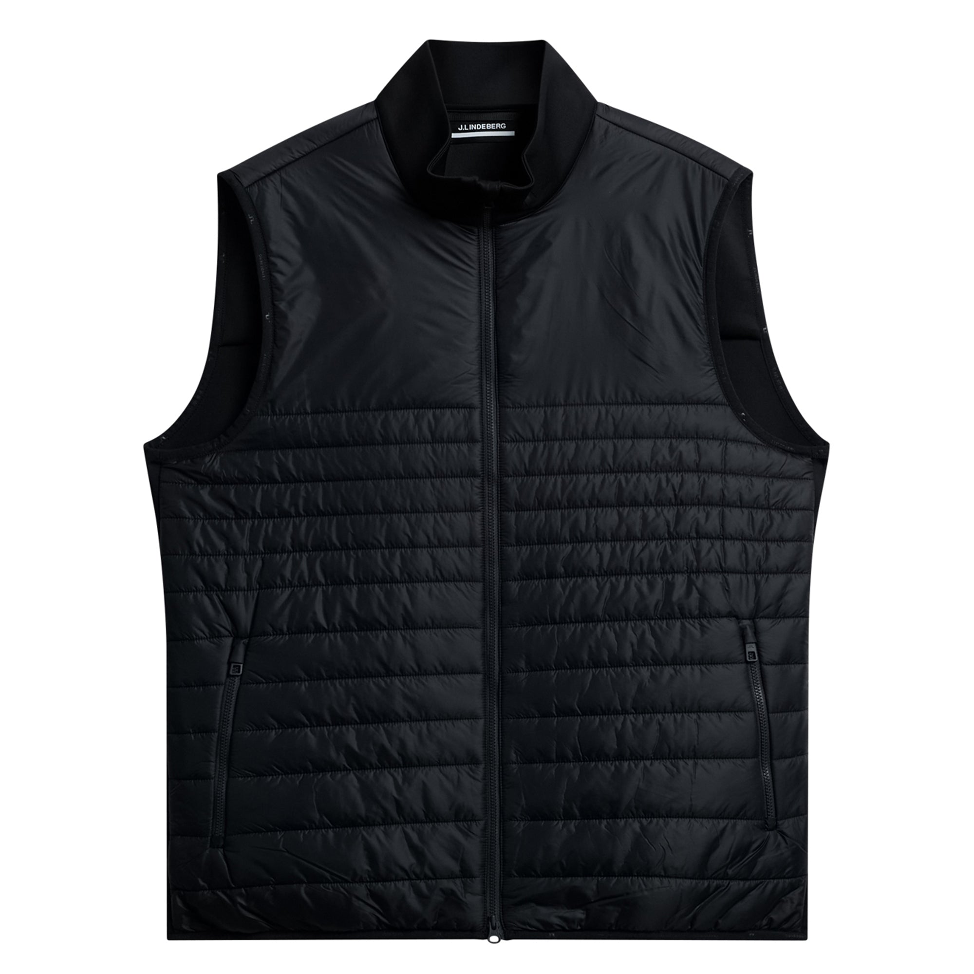 J.Lindeberg Golf Martino Quilt Hybrid Vest GMOW11401 Black 9999 ...