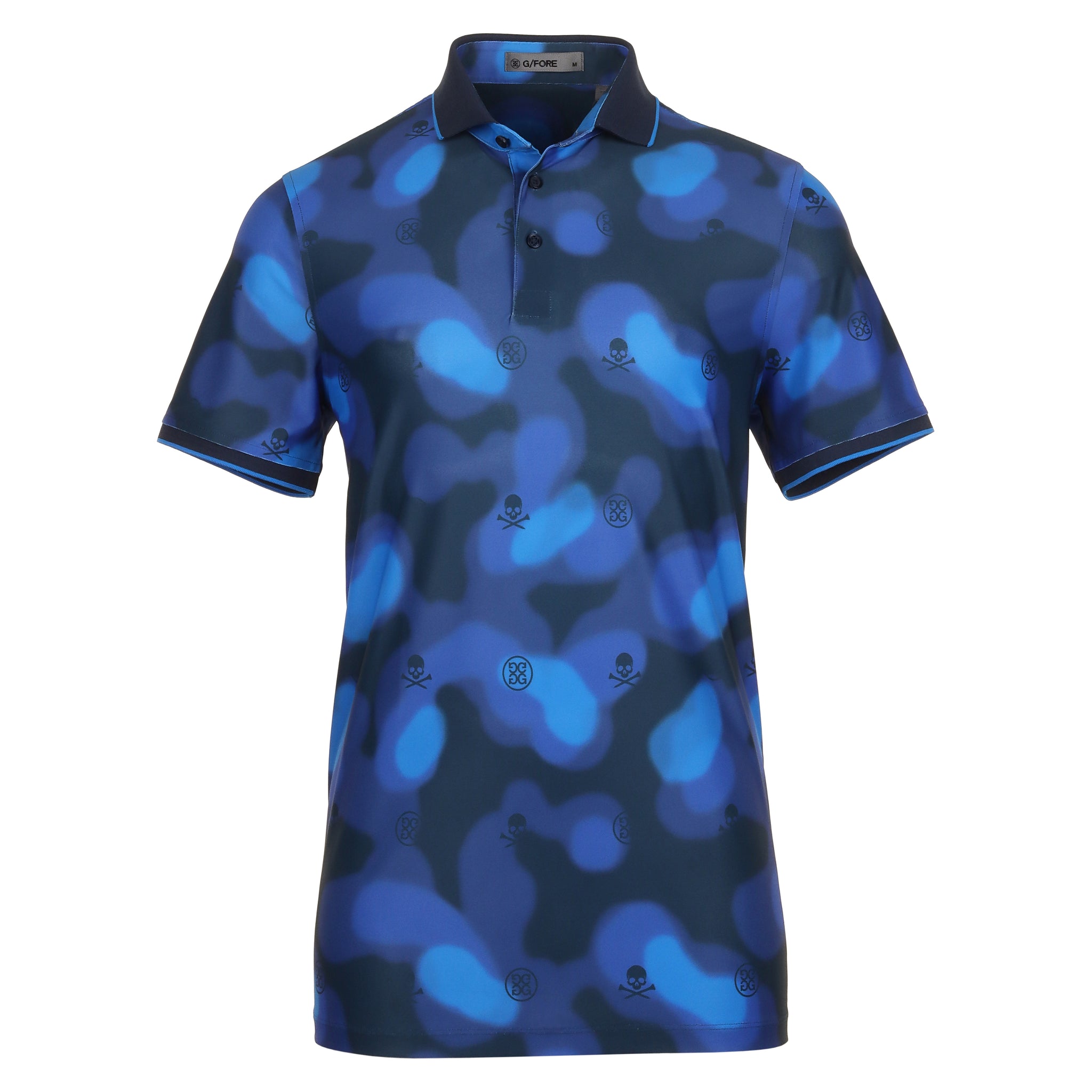 G/FORE Blur Icon Camo Tech Pique Polo