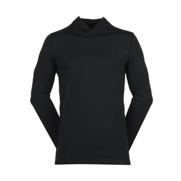 G/FORE Brushed Back Tech Hoodie Onyx